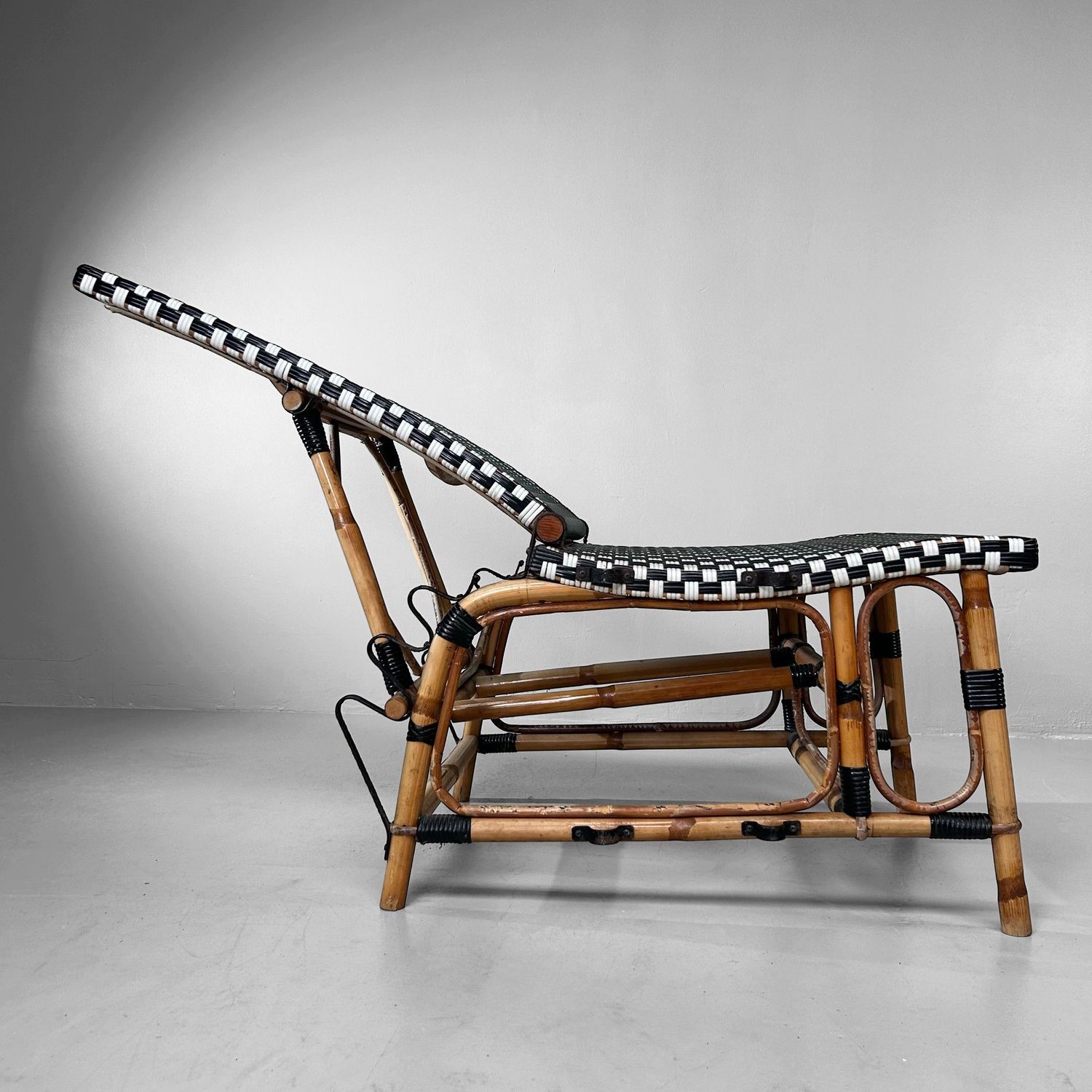 Maison Louis Drucker – Vintage Chaise Longue Set, 1920s Style