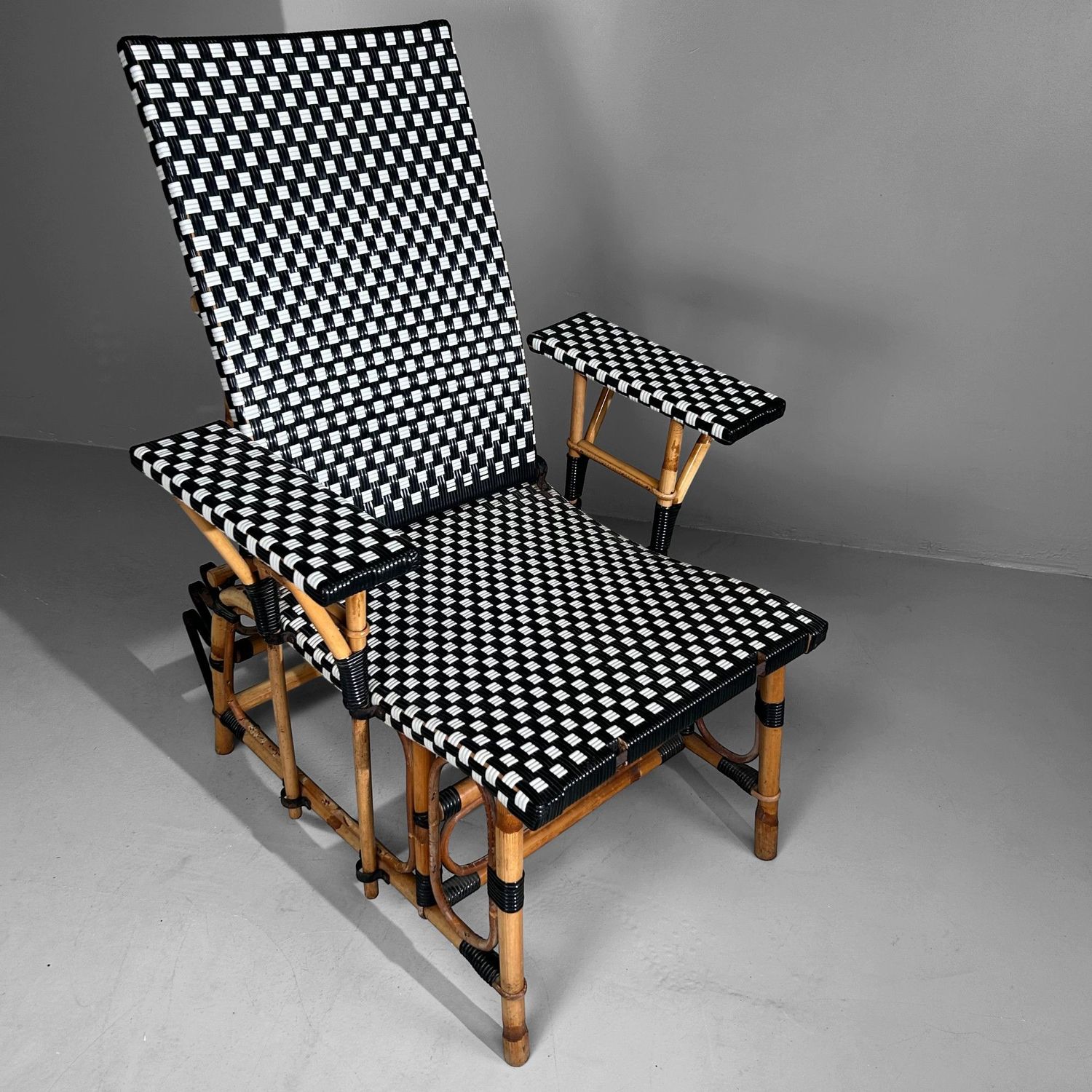 Maison Louis Drucker – Vintage Chaise Longue Set, 1920s Style