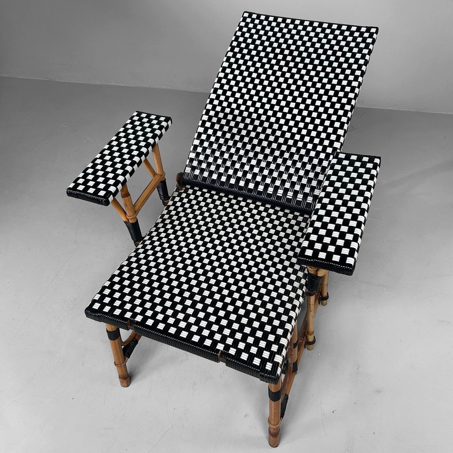 Maison Louis Drucker – Vintage Chaise Longue Set, 1920s Style