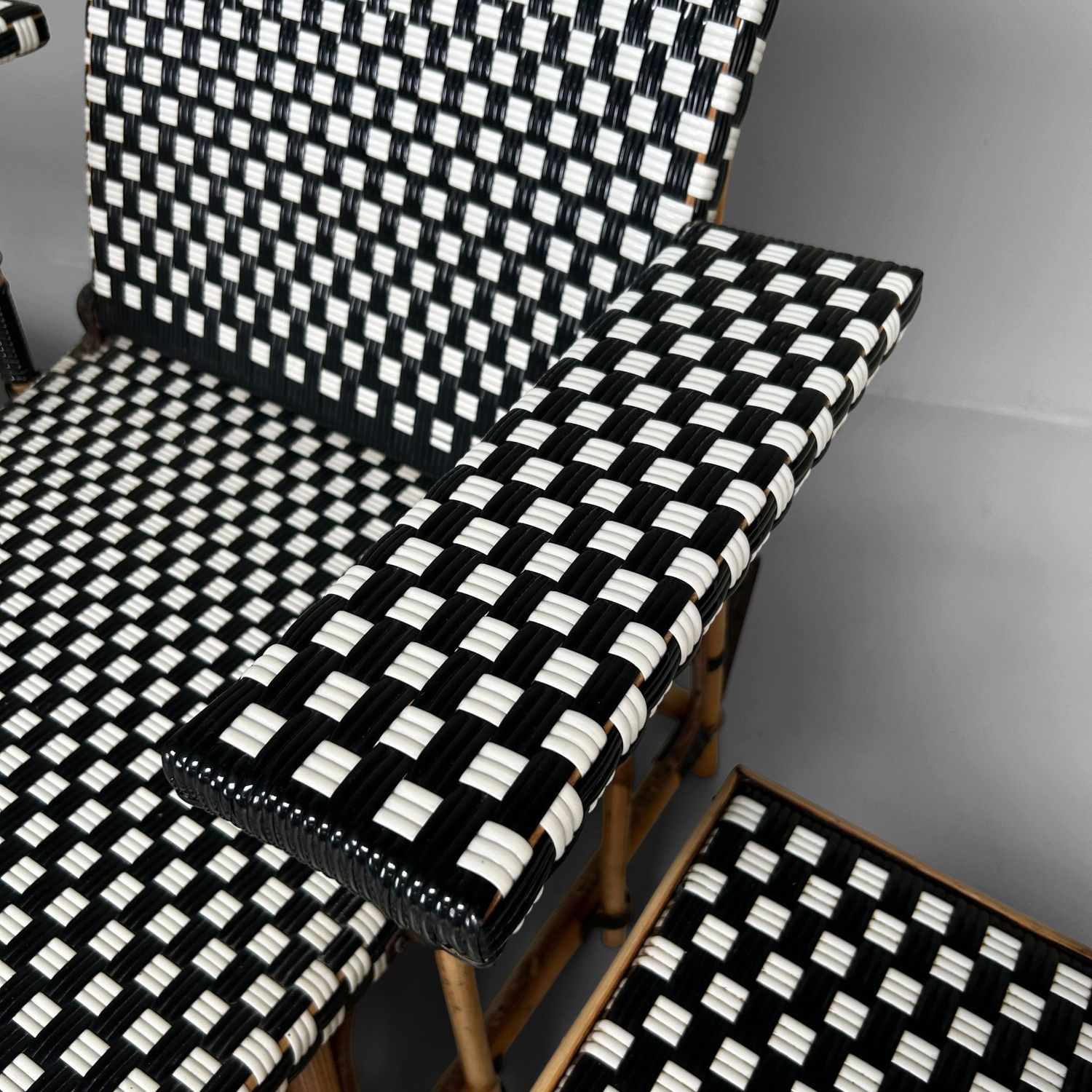 Maison Louis Drucker – Vintage Chaise Longue Set, 1920s Style