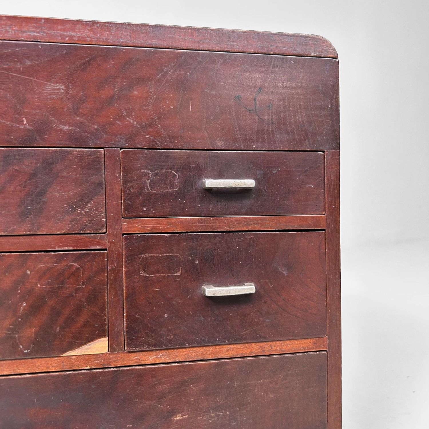 Vintage Japans Haribako Naaikastje met Verborgen Lade – Jaren ’40