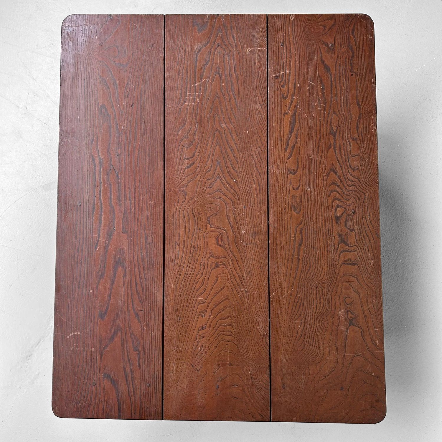 Antieke Japanse Houten Tafel met inklapbare poten - Jaren '20.