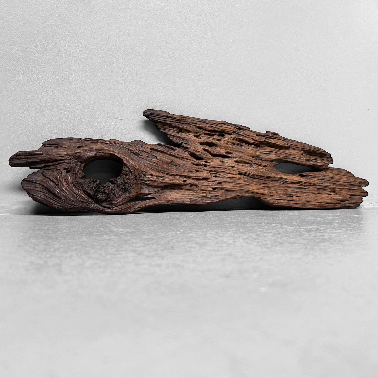 Authentic Japanese Wabi Sabi Wood Object – ca. 1920s