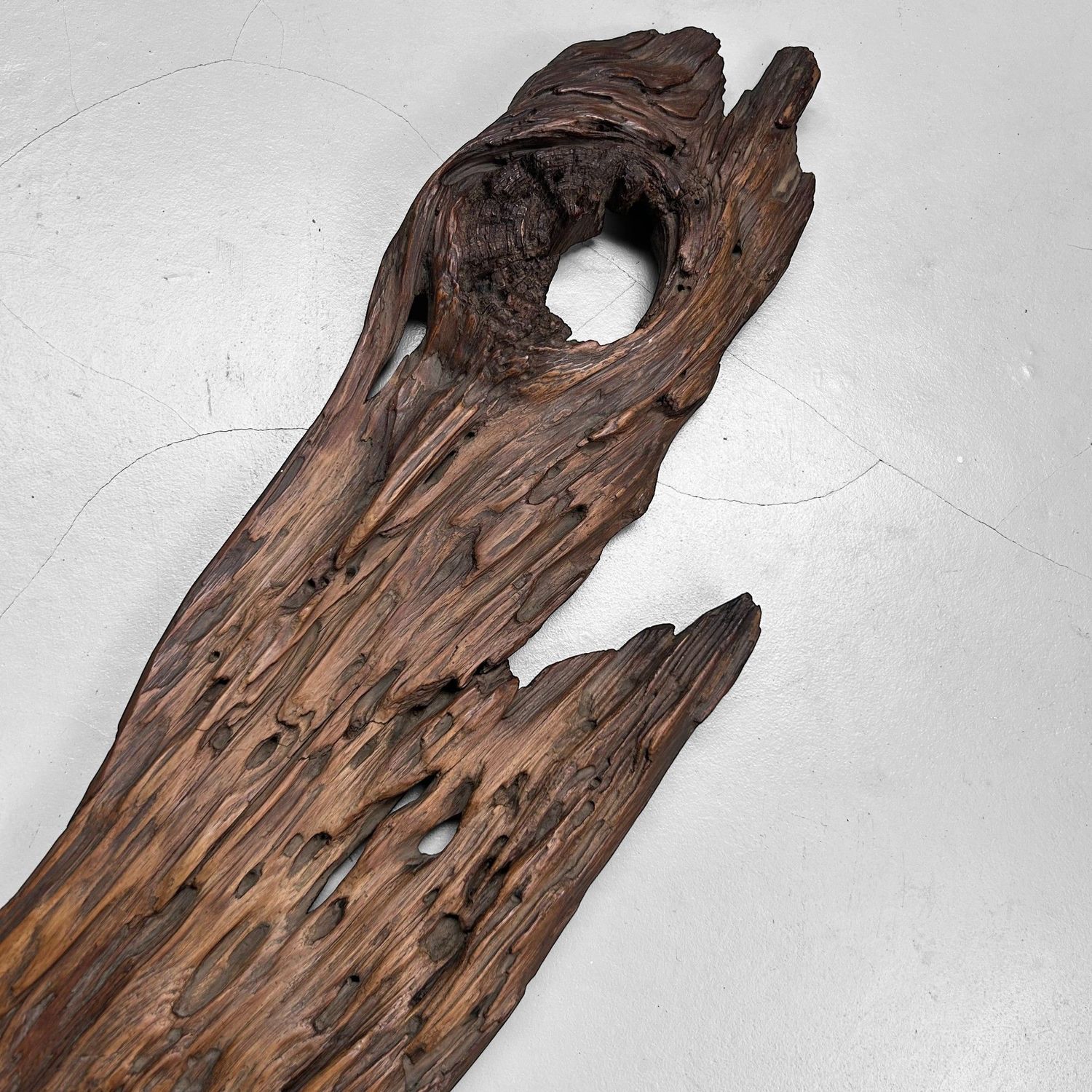 Authentic Japanese Wabi Sabi Wood Object – ca. 1920s