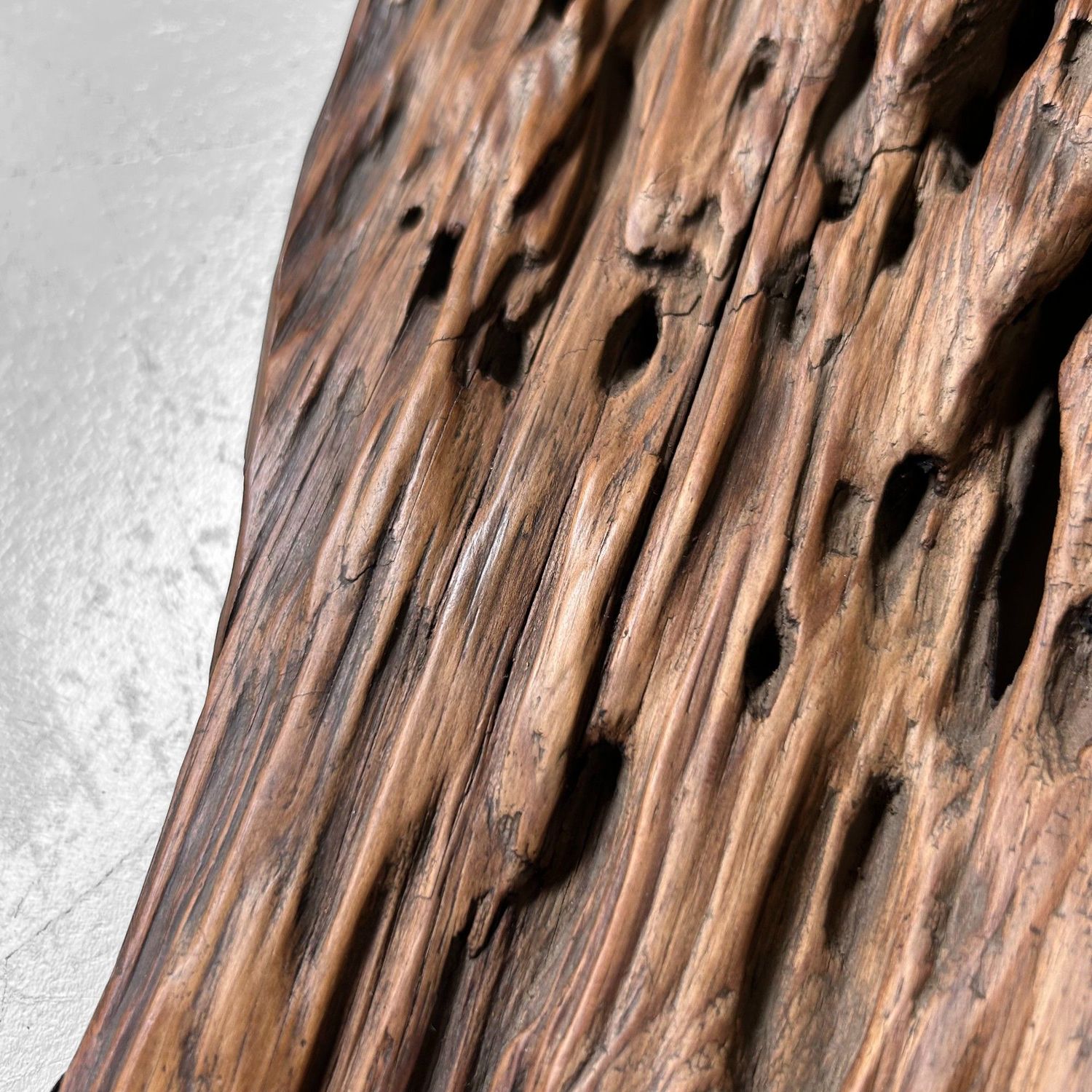 Authentic Japanese Wabi Sabi Wood Object – ca. 1920s