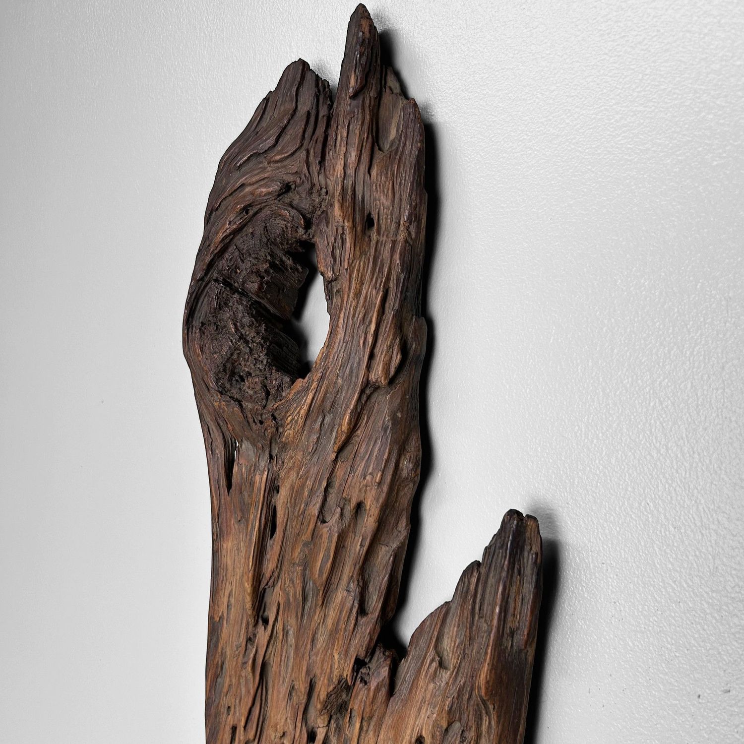 Authentic Japanese Wabi Sabi Wood Object – ca. 1920s