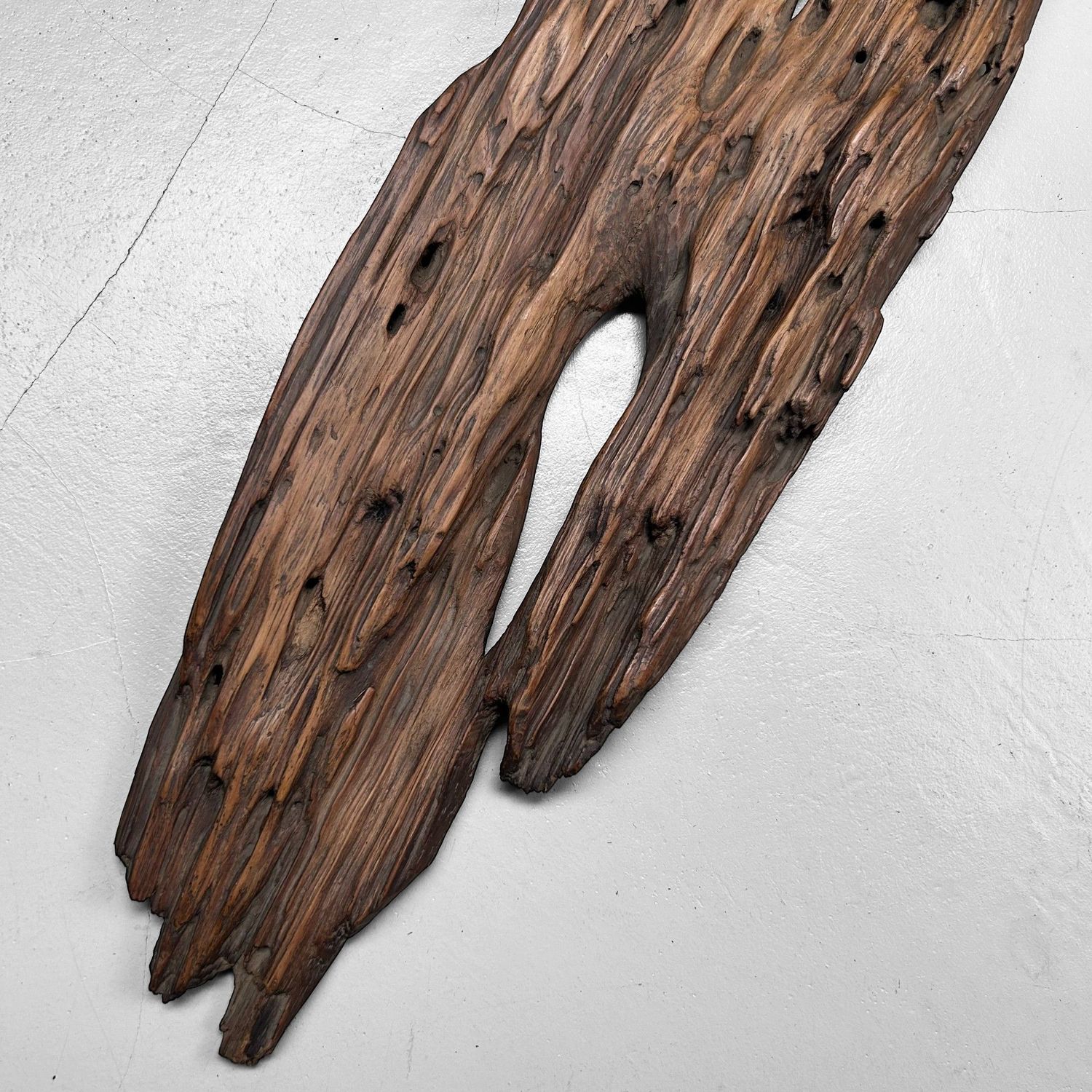 Authentic Japanese Wabi Sabi Wood Object – ca. 1920s