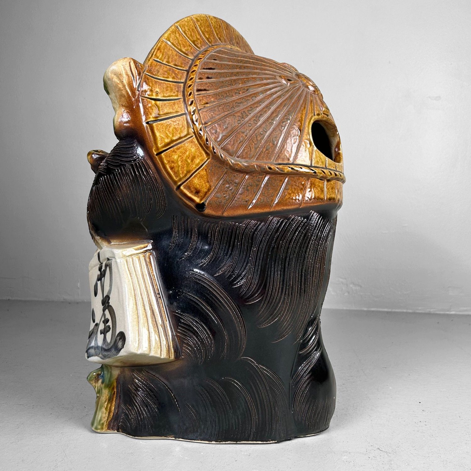 Vintage Japanse Tanuki, Shigaraki, ca. 1970