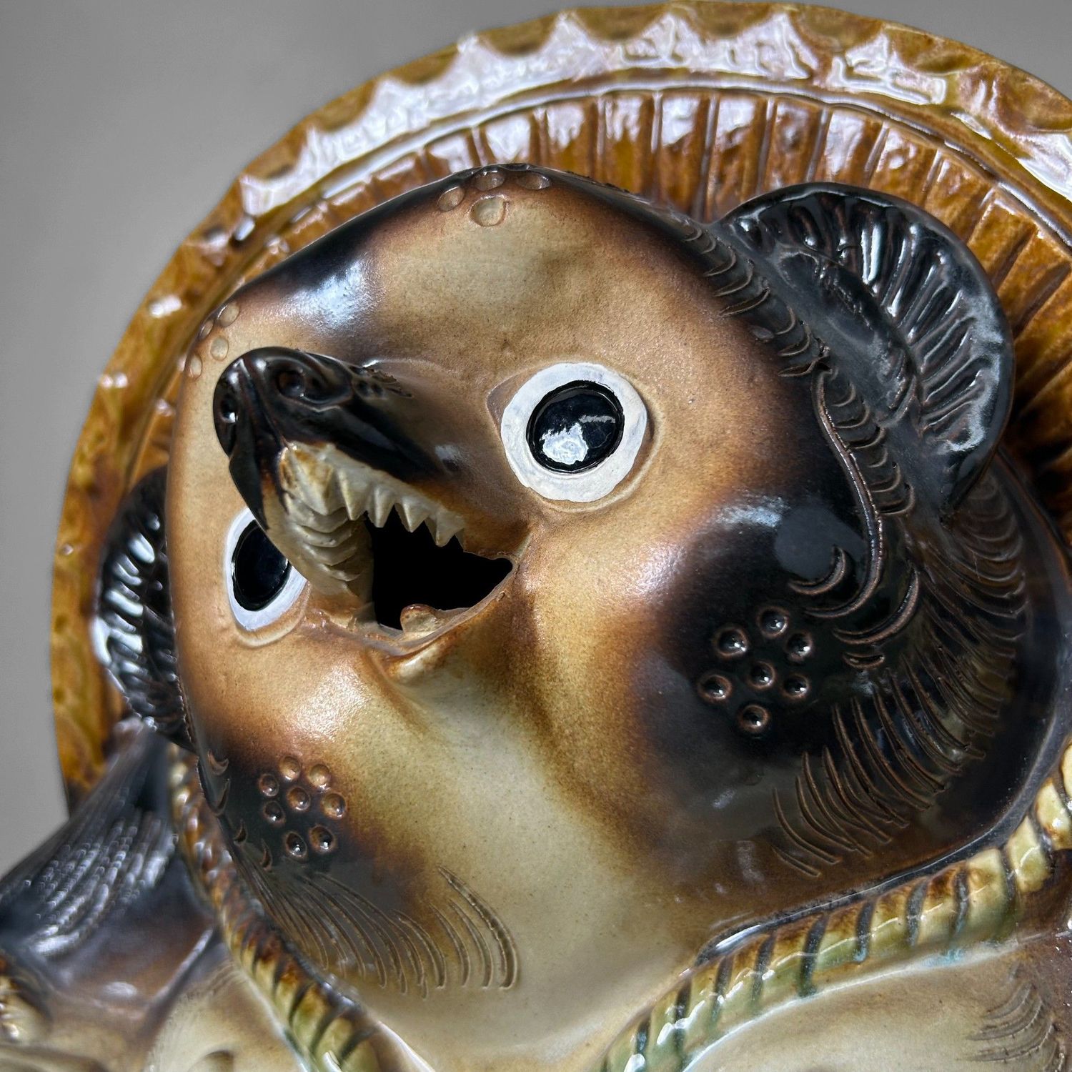 Vintage Japanse Tanuki, Shigaraki, ca. 1970