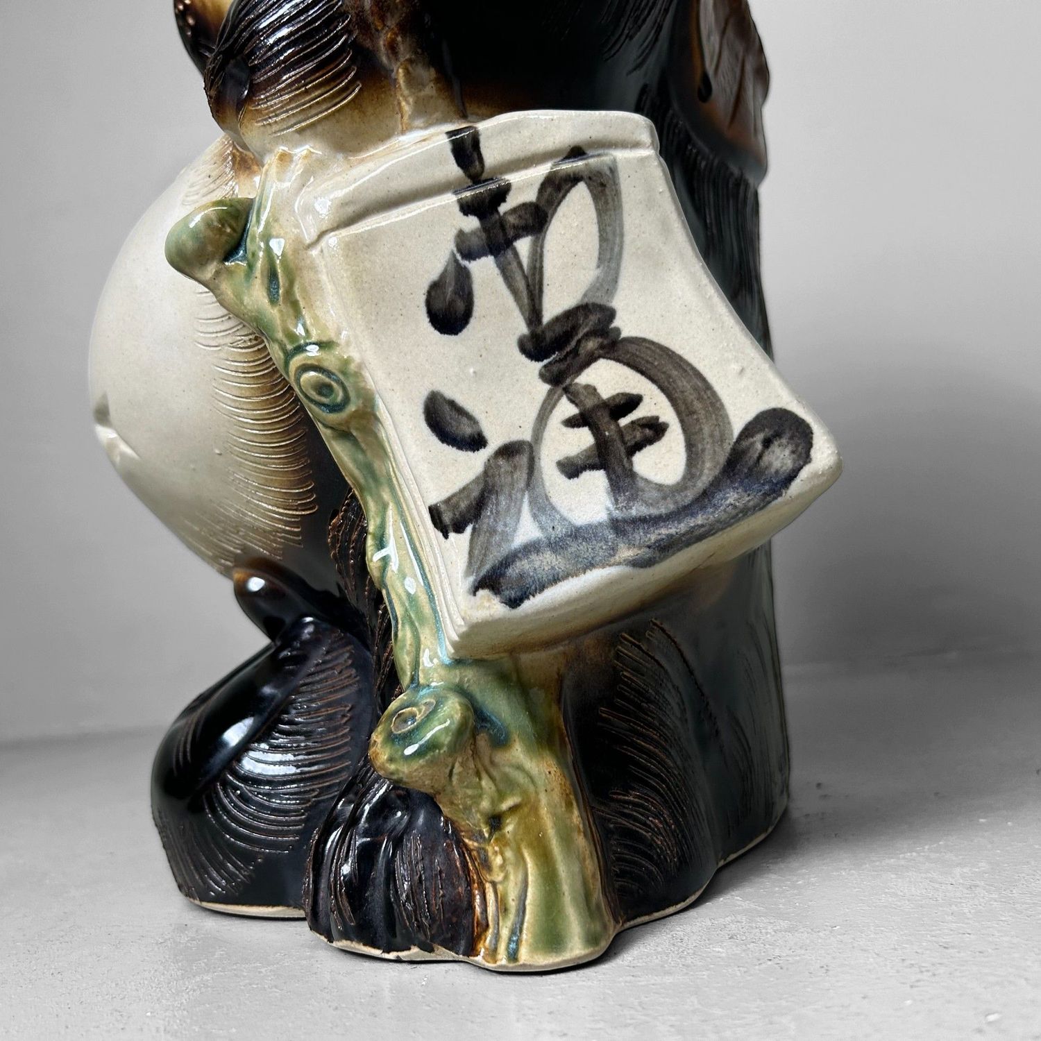 Vintage Japanse Tanuki, Shigaraki, ca. 1970
