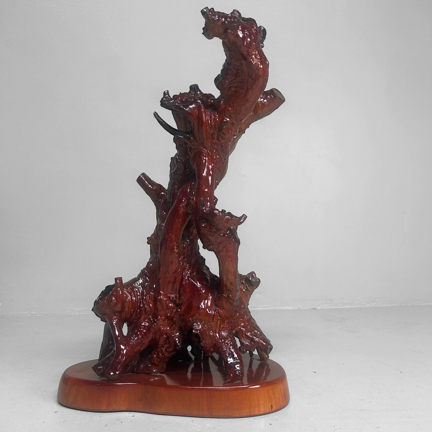 Japans Wortelhout Sculptuur – Wabi-Sabi  uit de Jaren ’70