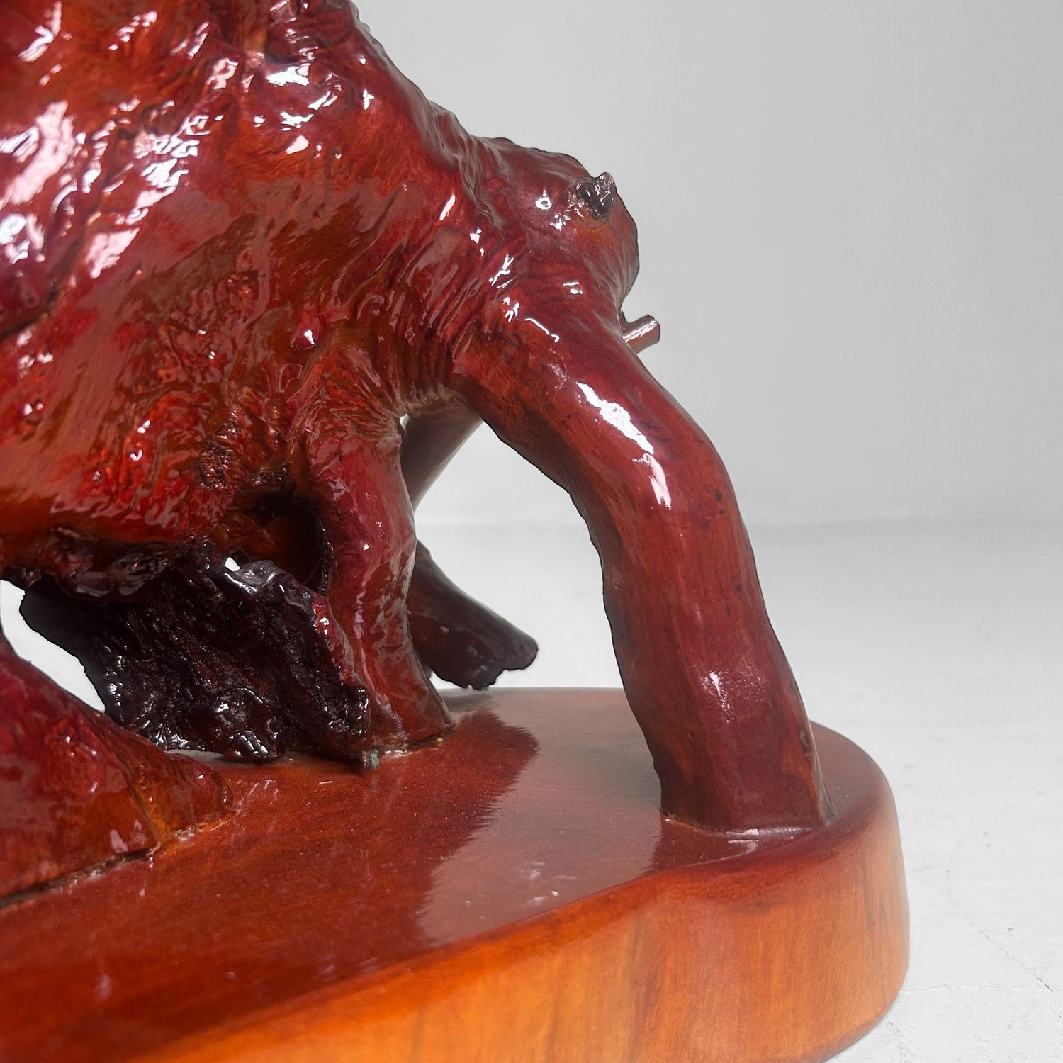 Japans Wortelhout Sculptuur – Wabi-Sabi  uit de Jaren ’70