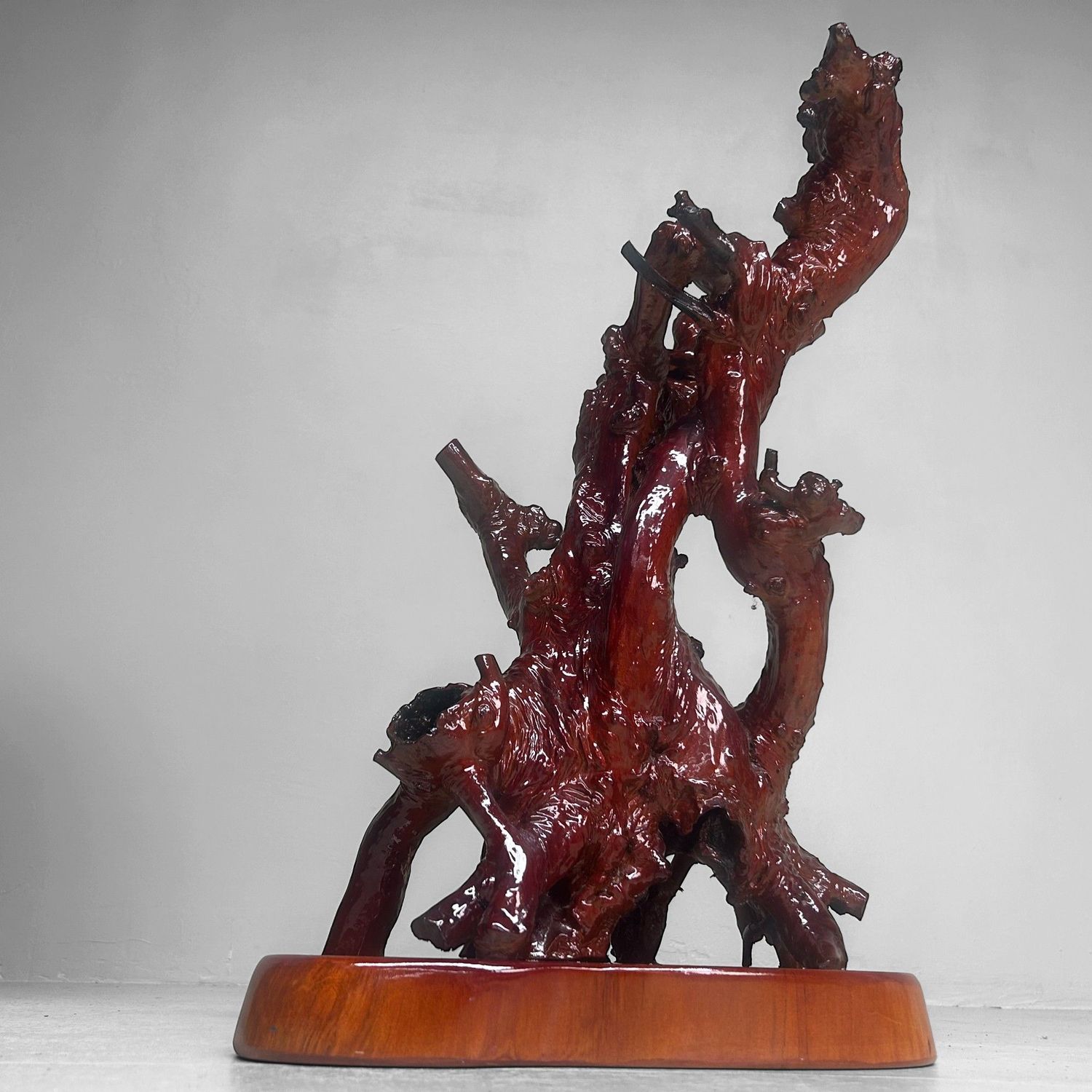 Japans Wortelhout Sculptuur – Wabi-Sabi  uit de Jaren ’70