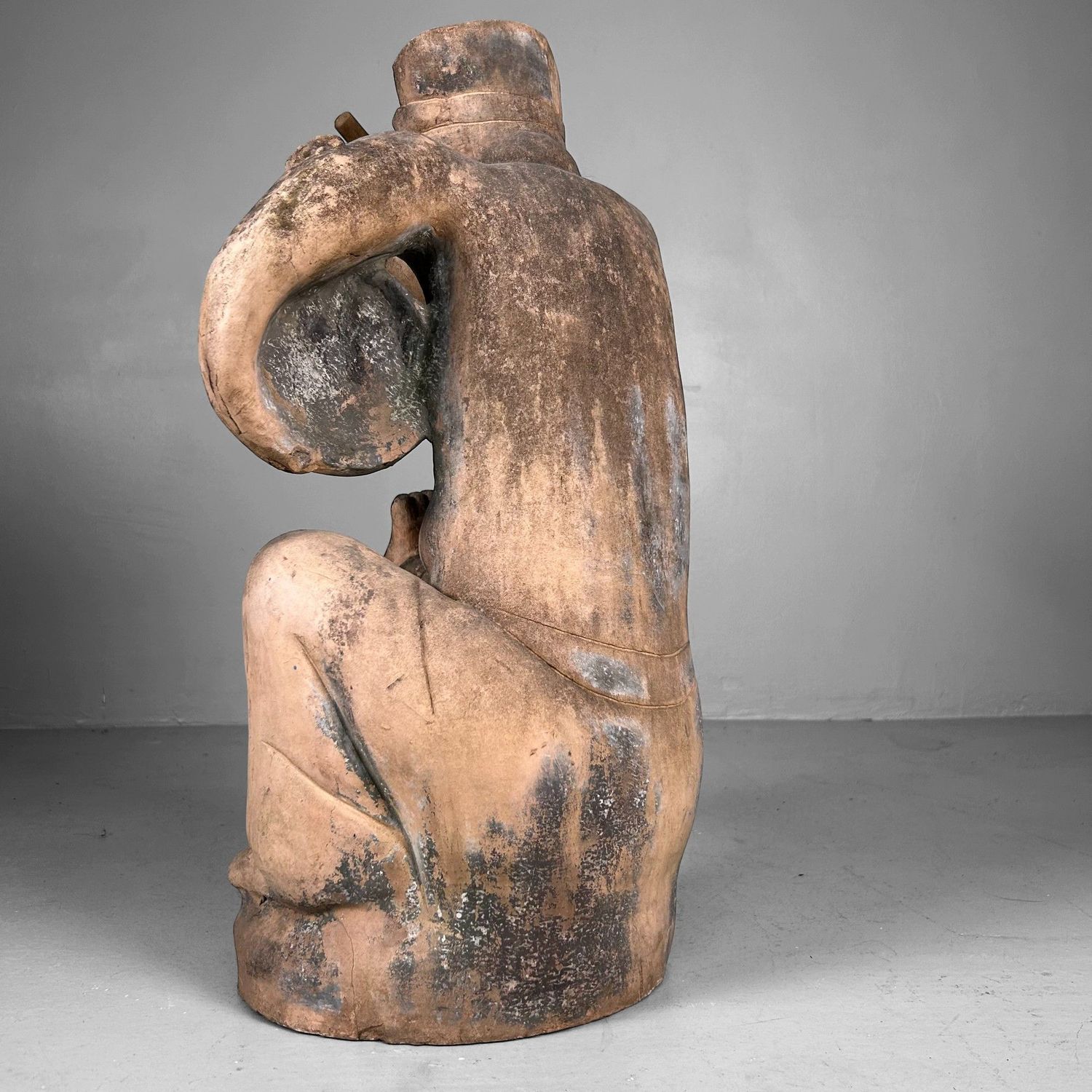 Rare Baixi Terracotta Tomb Figure – China, 19th Century