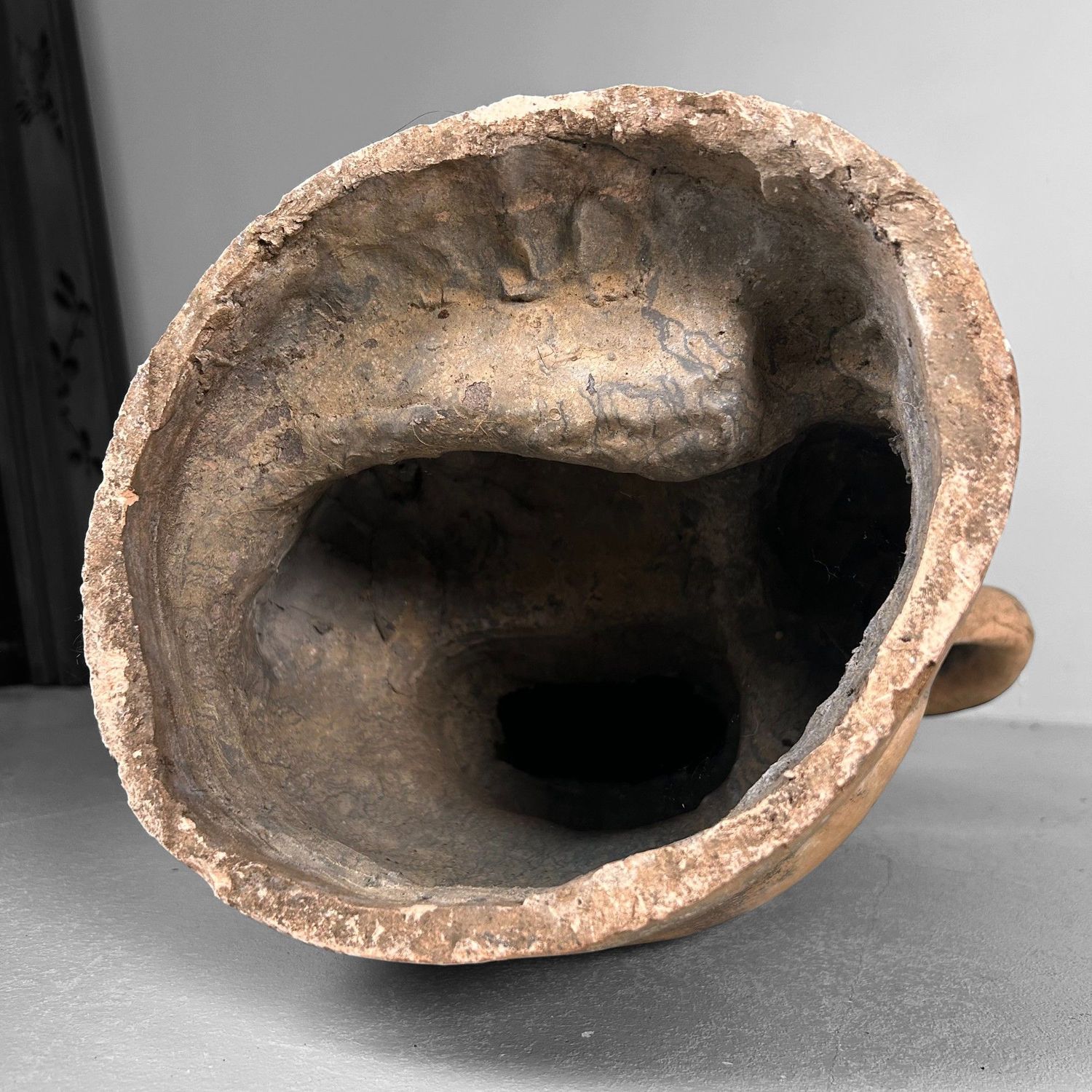 Rare Baixi Terracotta Tomb Figure – China, 19th Century