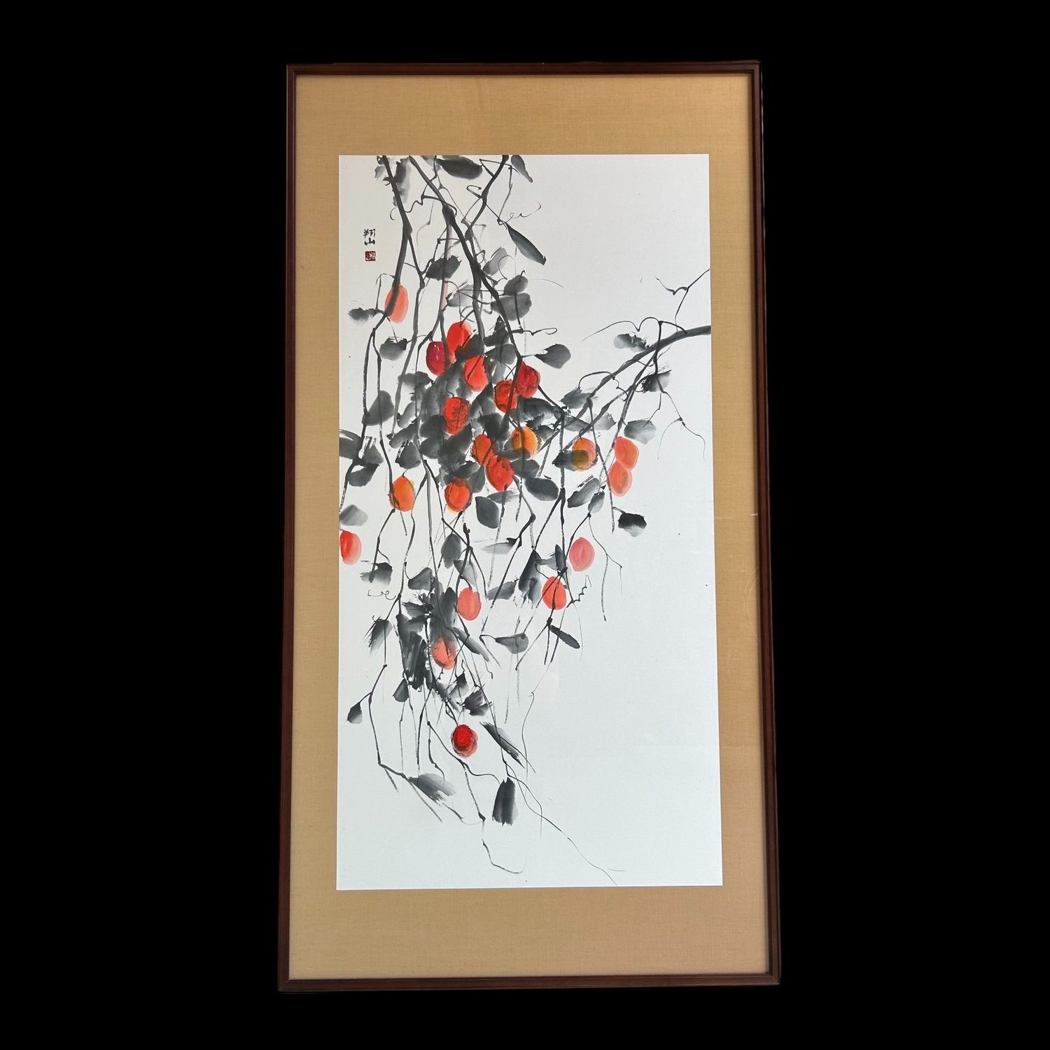 Traditional Japanese Ink Art (Sumi-e) by Miyazawa Shōzan, 1980s