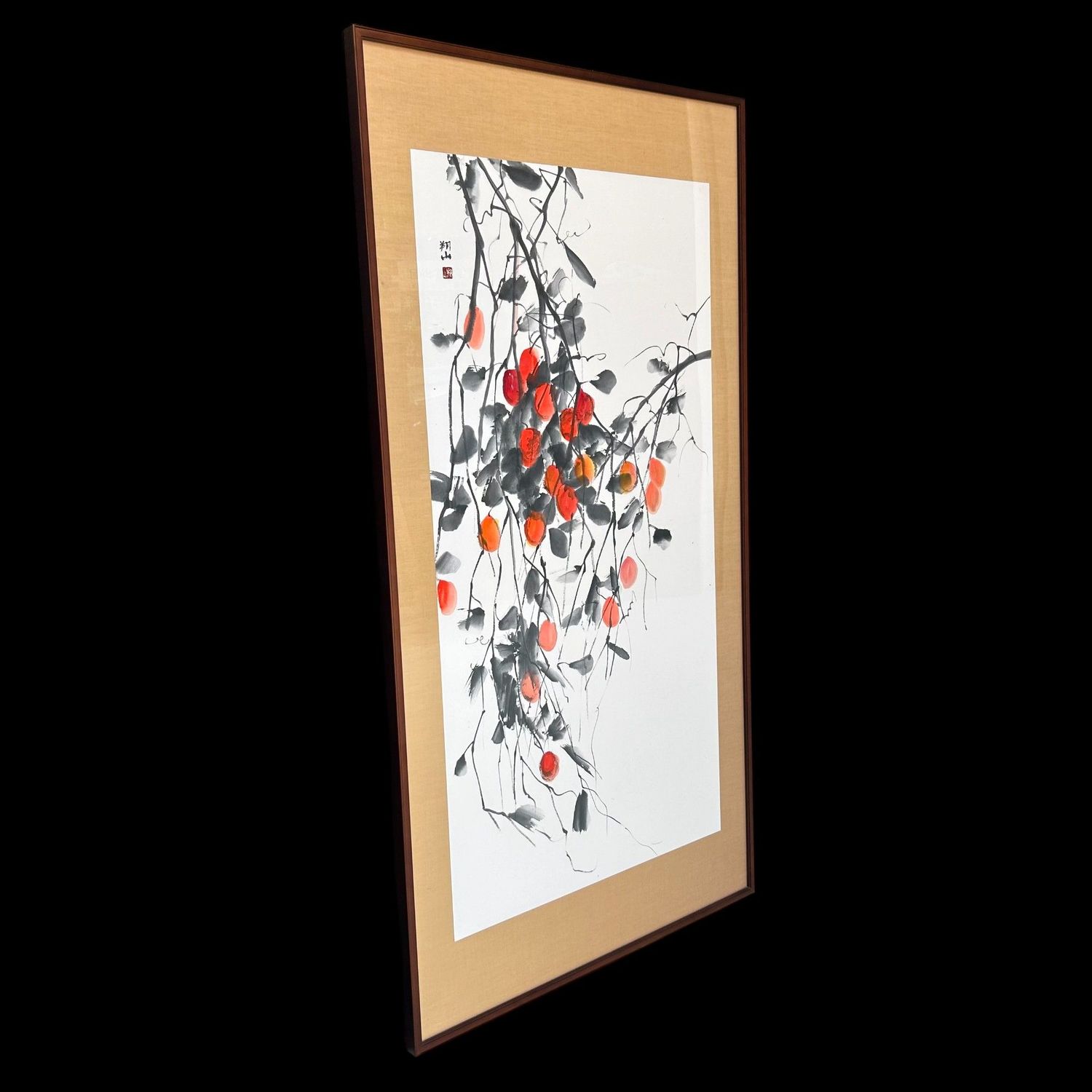 Traditional Japanese Ink Art (Sumi-e) by Miyazawa Shōzan, 1980s