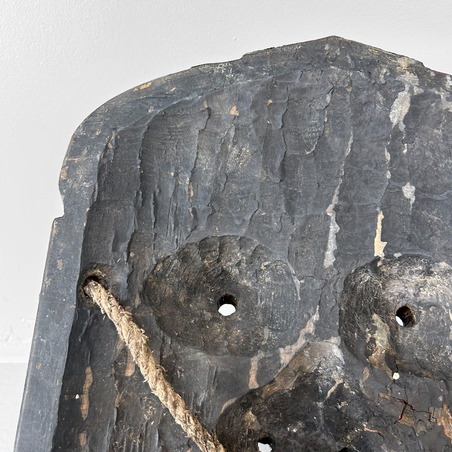 ​Authentiek Houten Tengu Masker, Japan