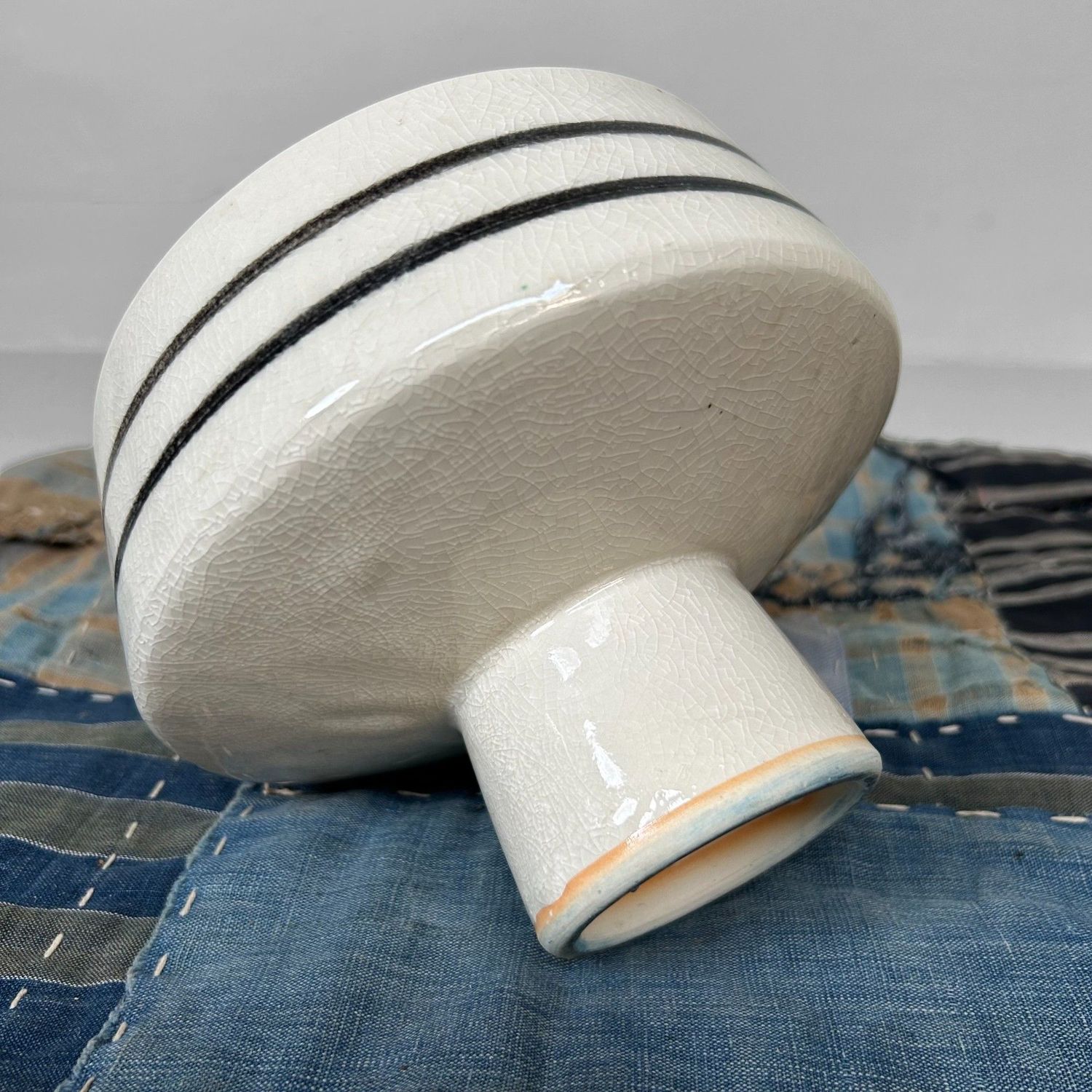 Mid-Century Japanese Ikebana Bowl – 1940s–50s