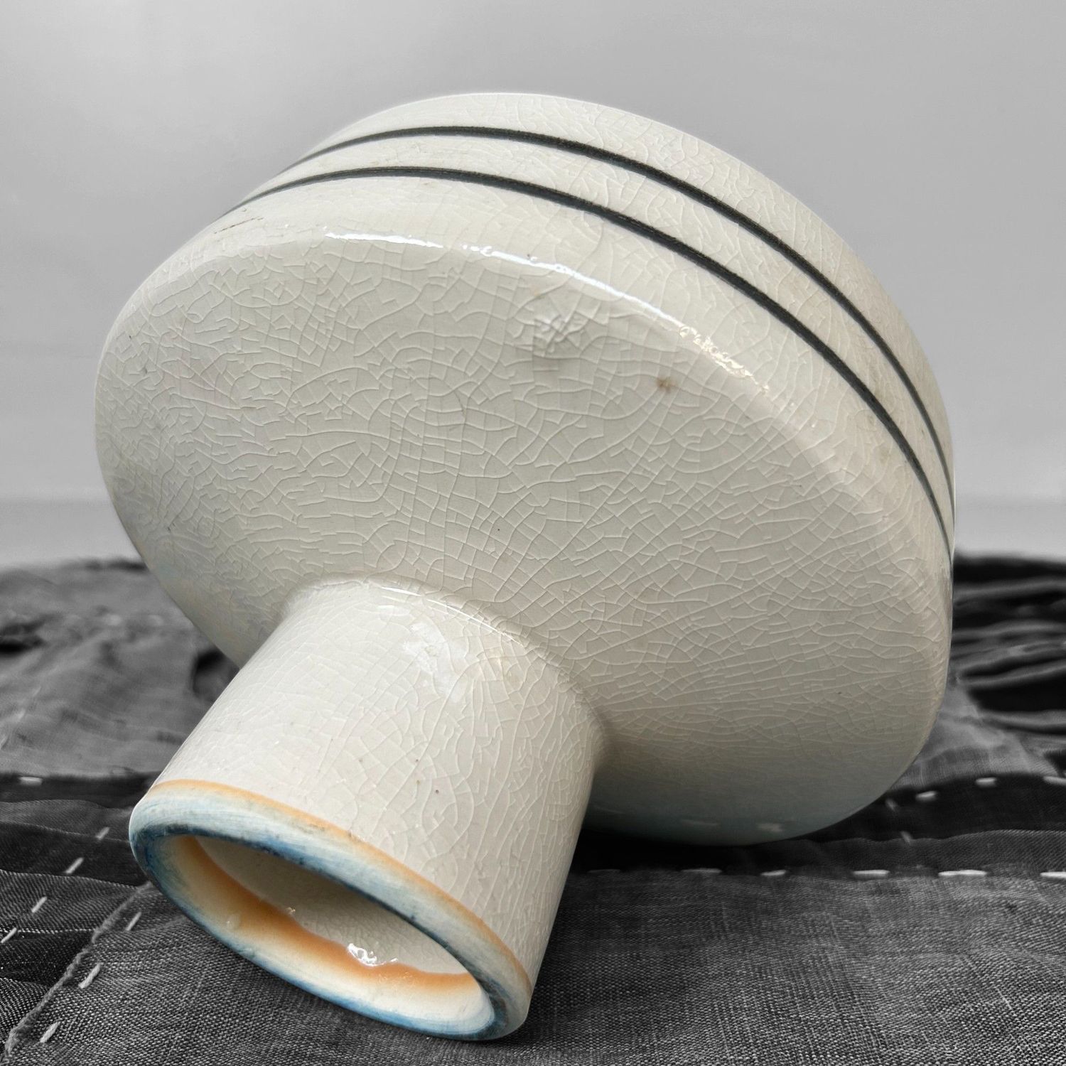 Mid-Century Japanese Ikebana Bowl – 1940s–50s