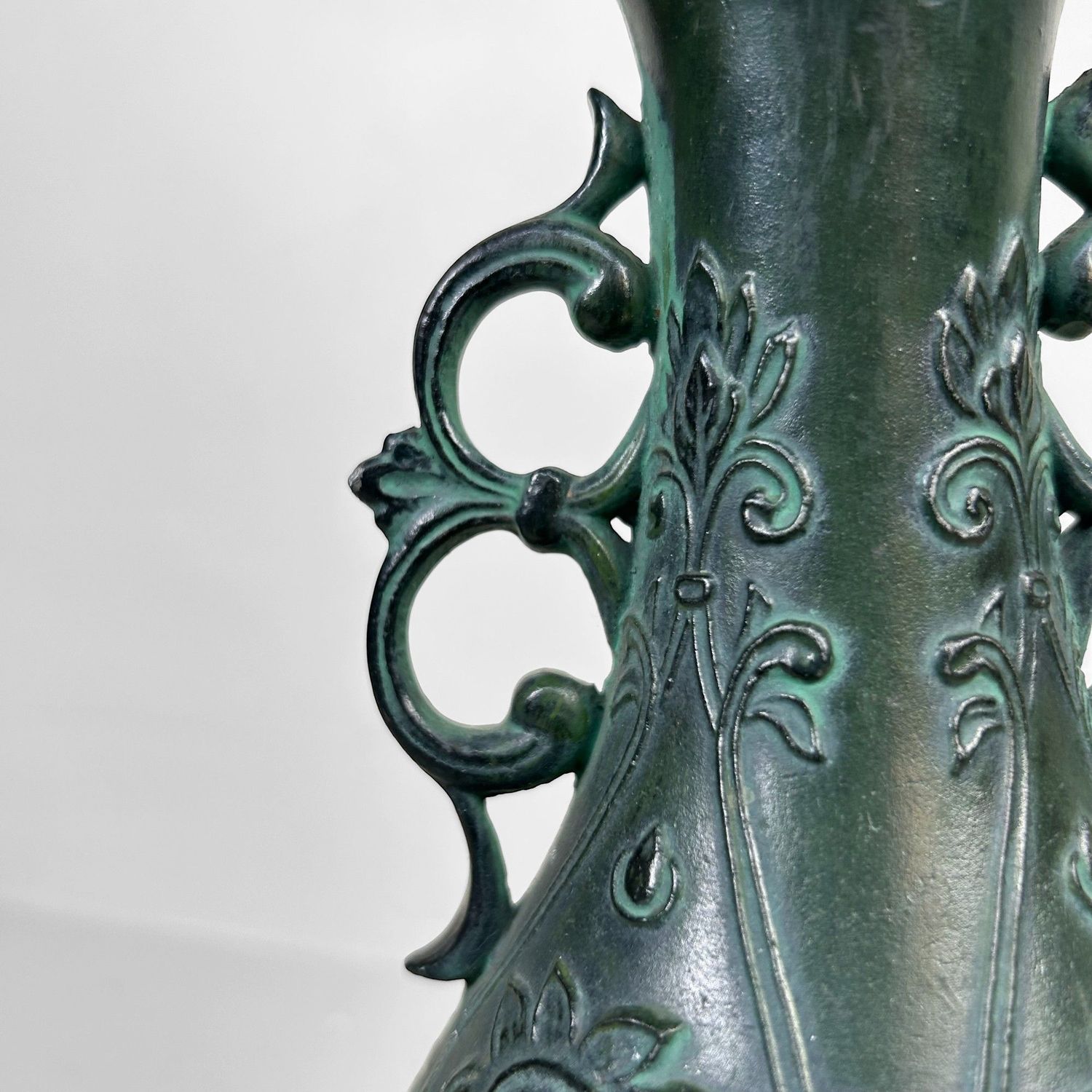 Japanese Takaoka Ikebana Vase, Metalcraft, circa 1950s