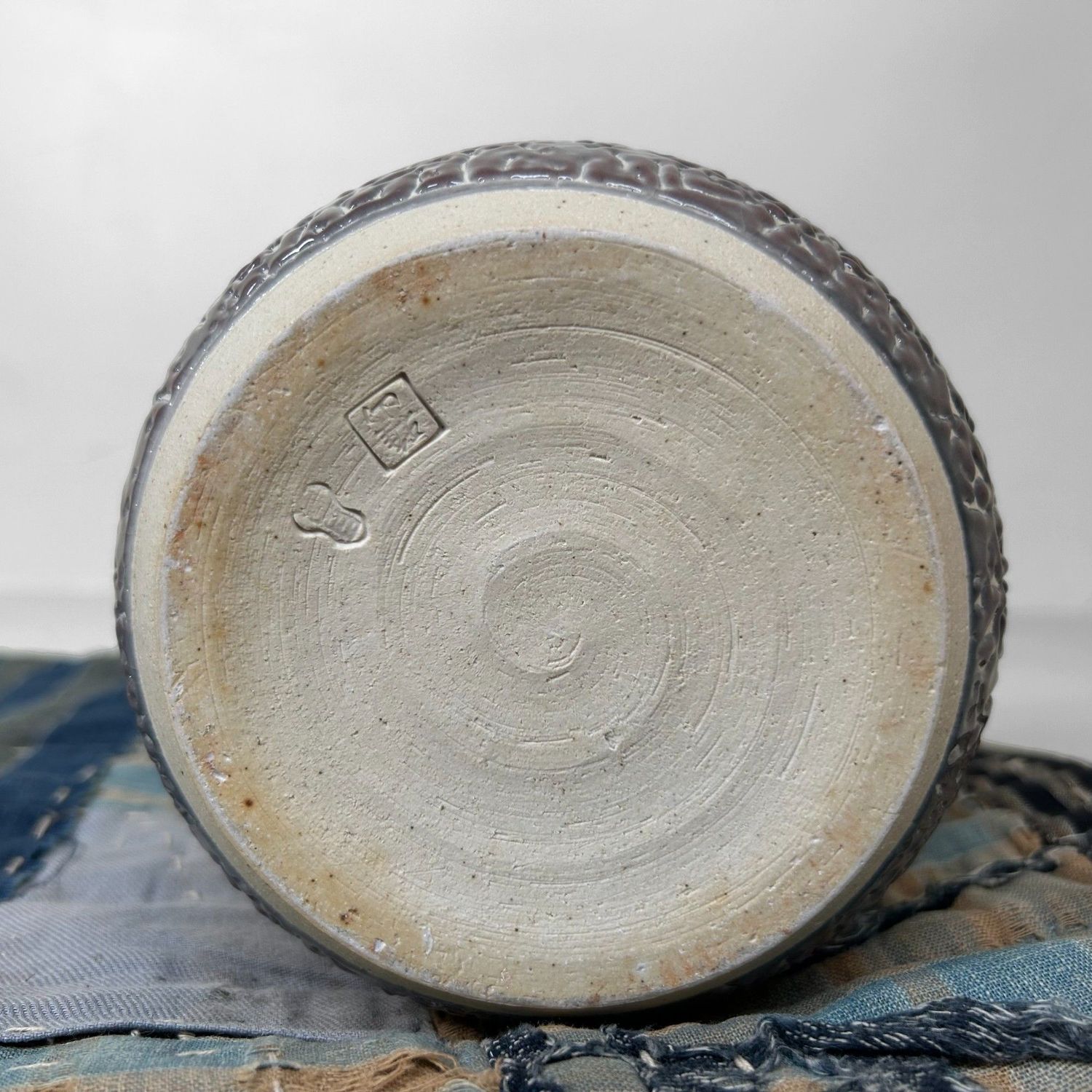 Japanese Tea Ceremony Set, Shiso-te Glaze by Noma Gazan, 1970s.