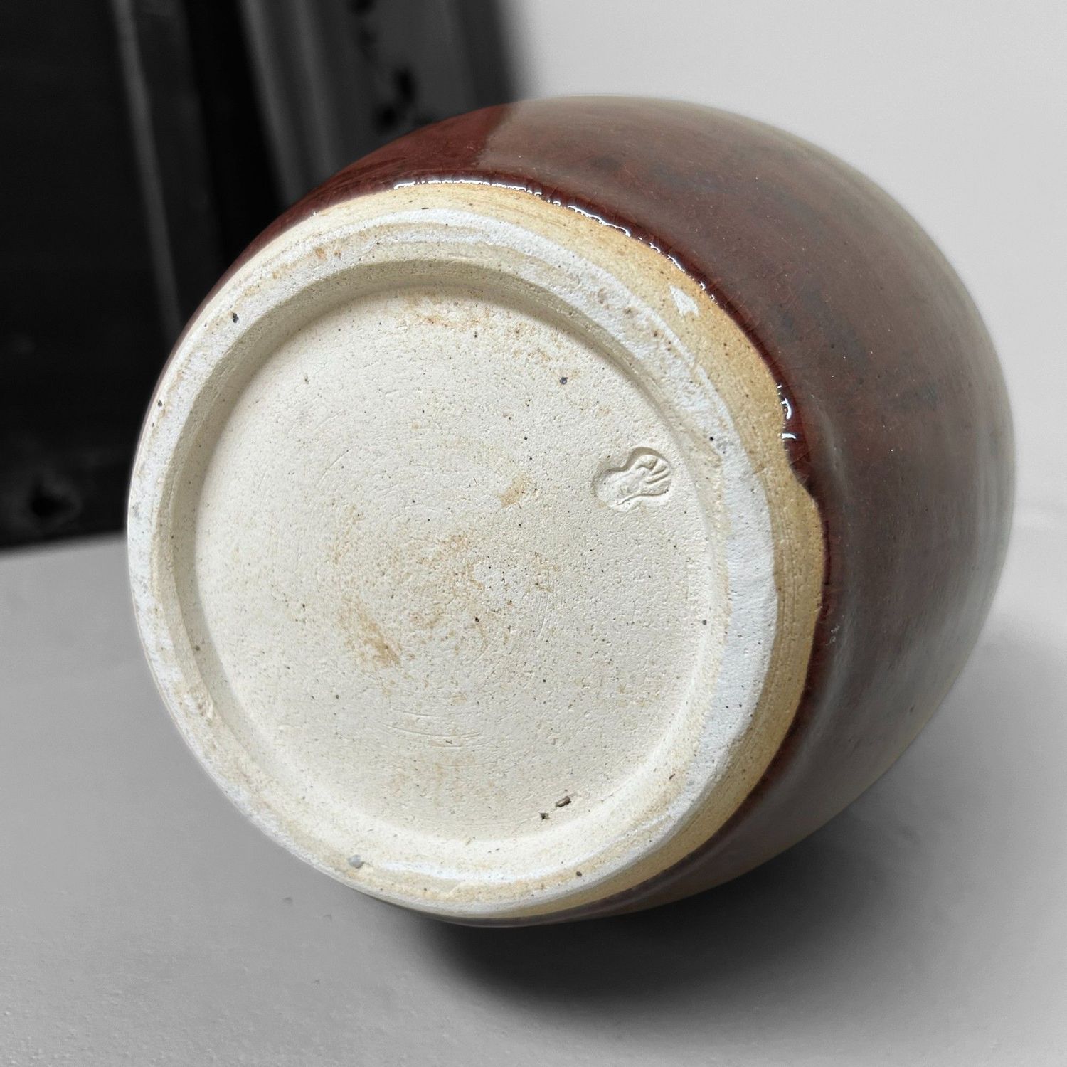 Unique Ceramic Ikebana Vase by Noma Gazan, 1970s, Japan