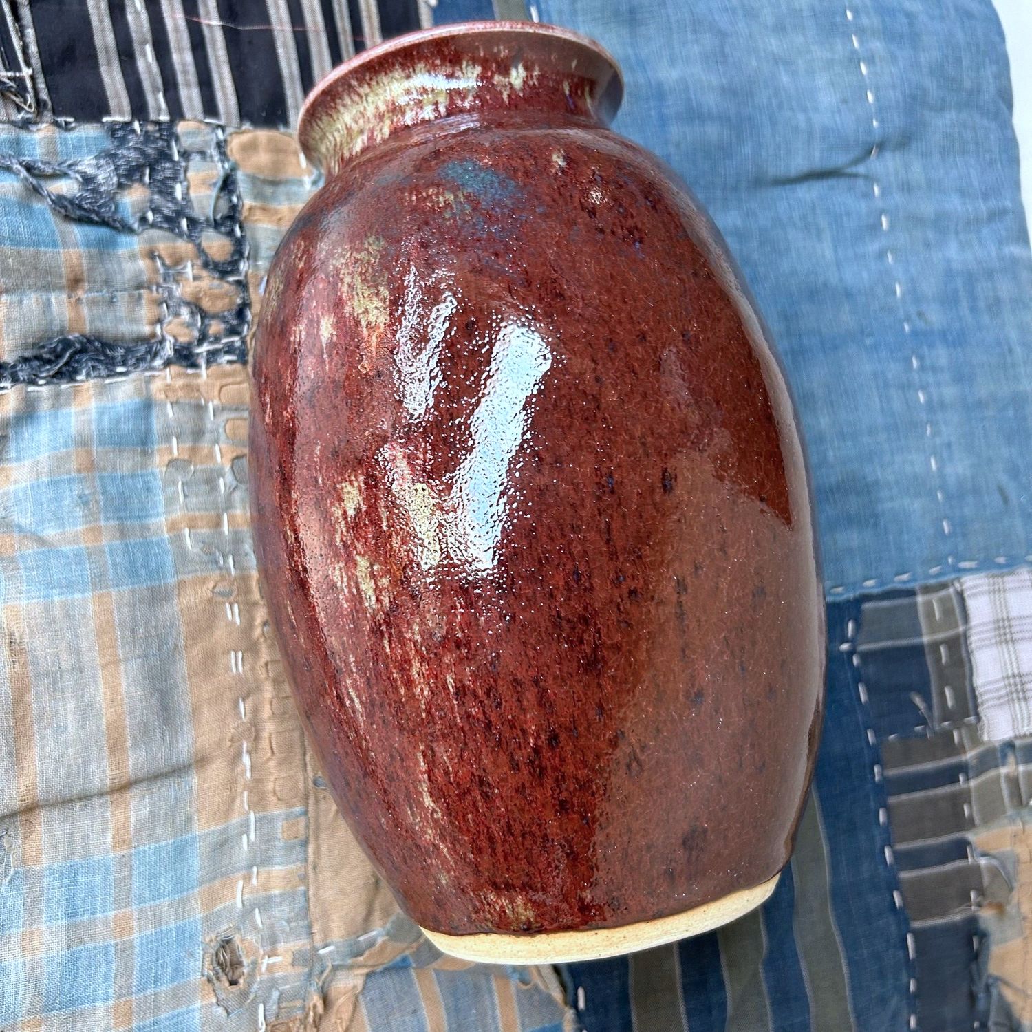 Unique Ceramic Ikebana Vase by Noma Gazan, 1970s, Japan