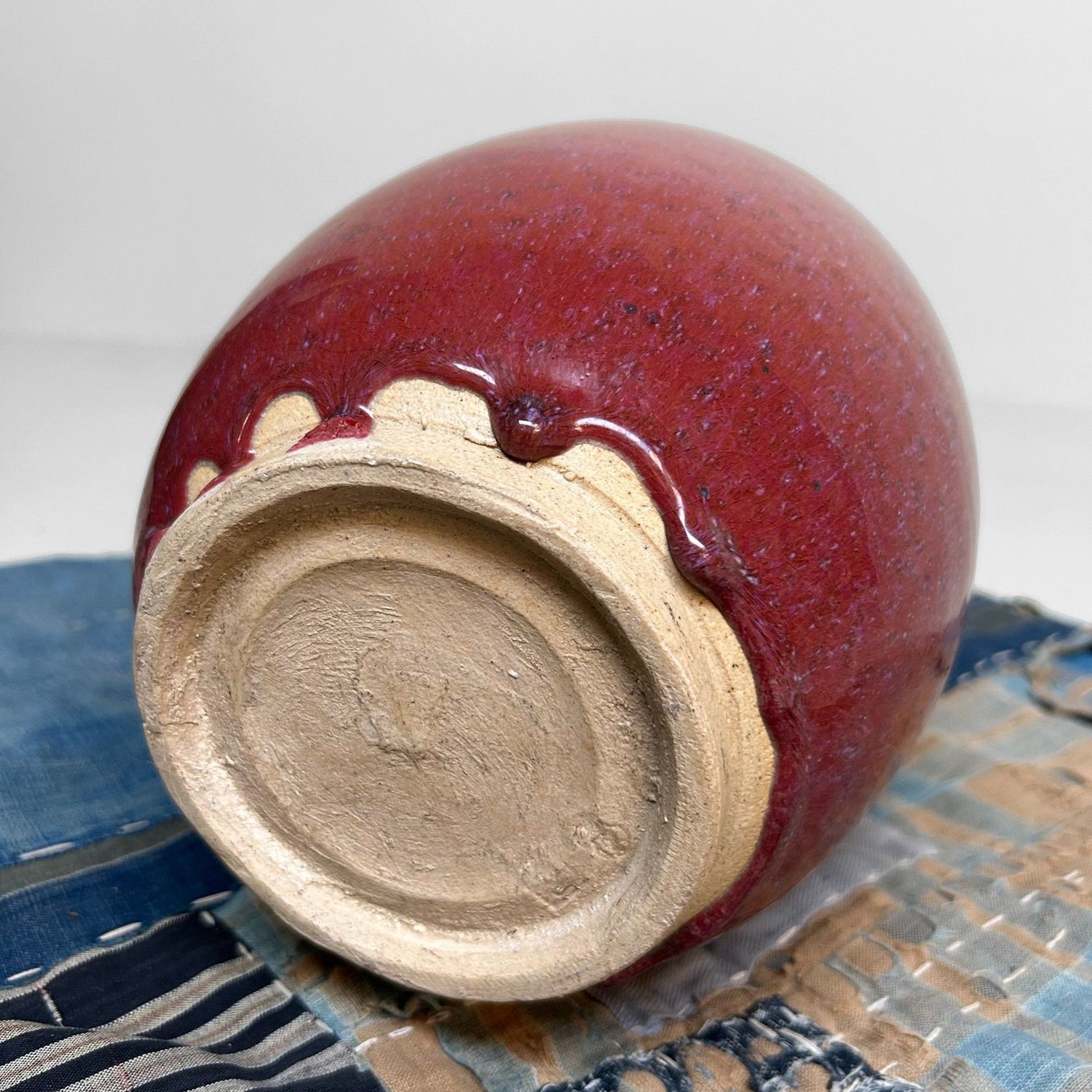 Vintage Ikebana Vase by Noma Gazan, 1970s, Japan.