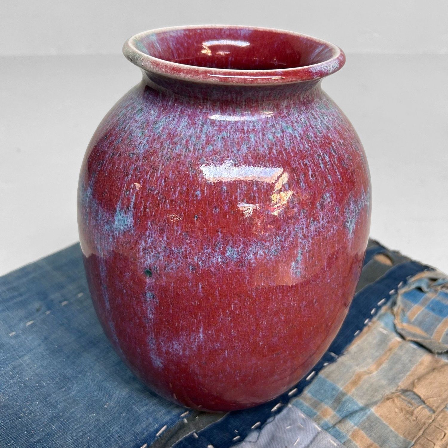 Vintage Ikebana Vase by Noma Gazan, 1970s, Japan.