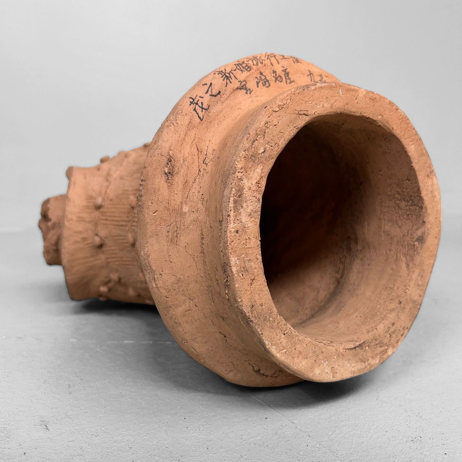 Japanse Terracotta Haniwa Krijger in Tankō-Pantser, Miyazaki, jaren '50.