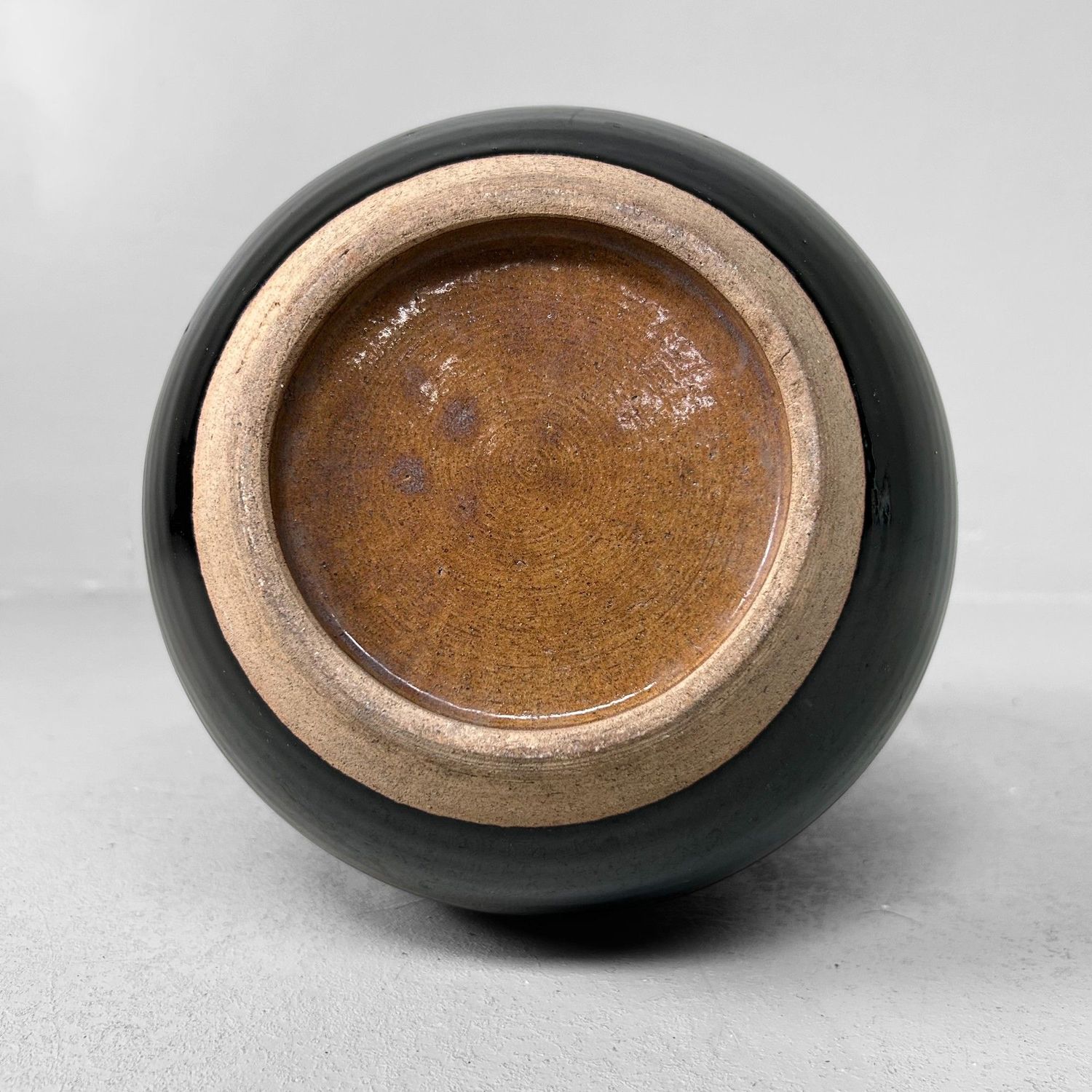 Unique Japanese Ikebana Flower Vase, Koishiwara-yaki, 1970s Unique Japanese Ikebana Flower Vase, Koishiwara-yaki, 1970s