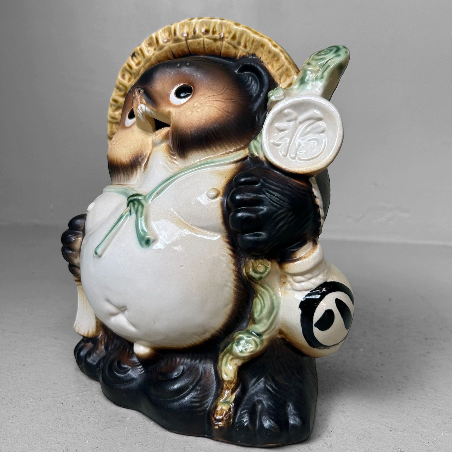 Vintage Japanese Tanuki – Shigaraki Ware, ca. 1980