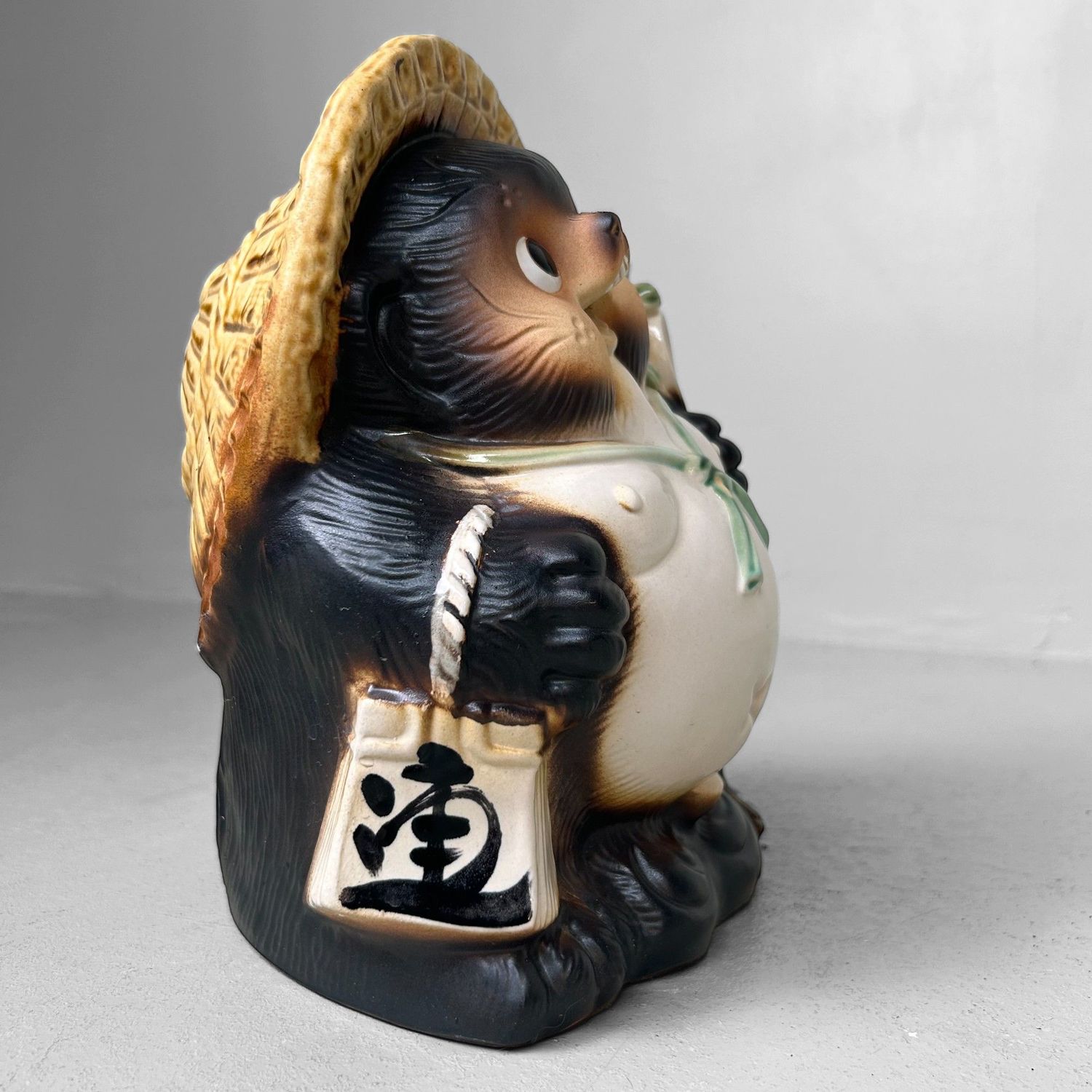Vintage Japanese Tanuki – Shigaraki Ware, ca. 1980