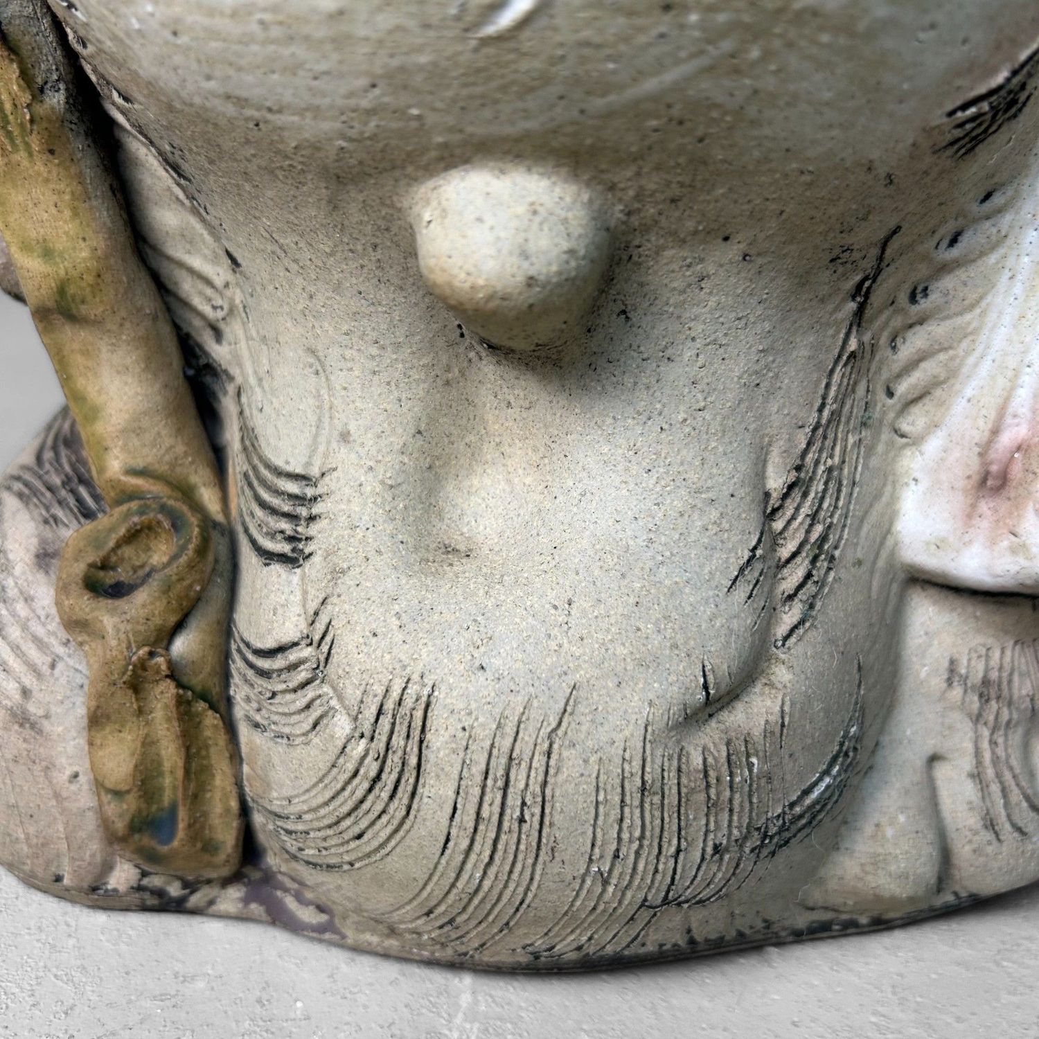 Tanuki Sculpture – Shigaraki Ceramics – Japan, 1950s