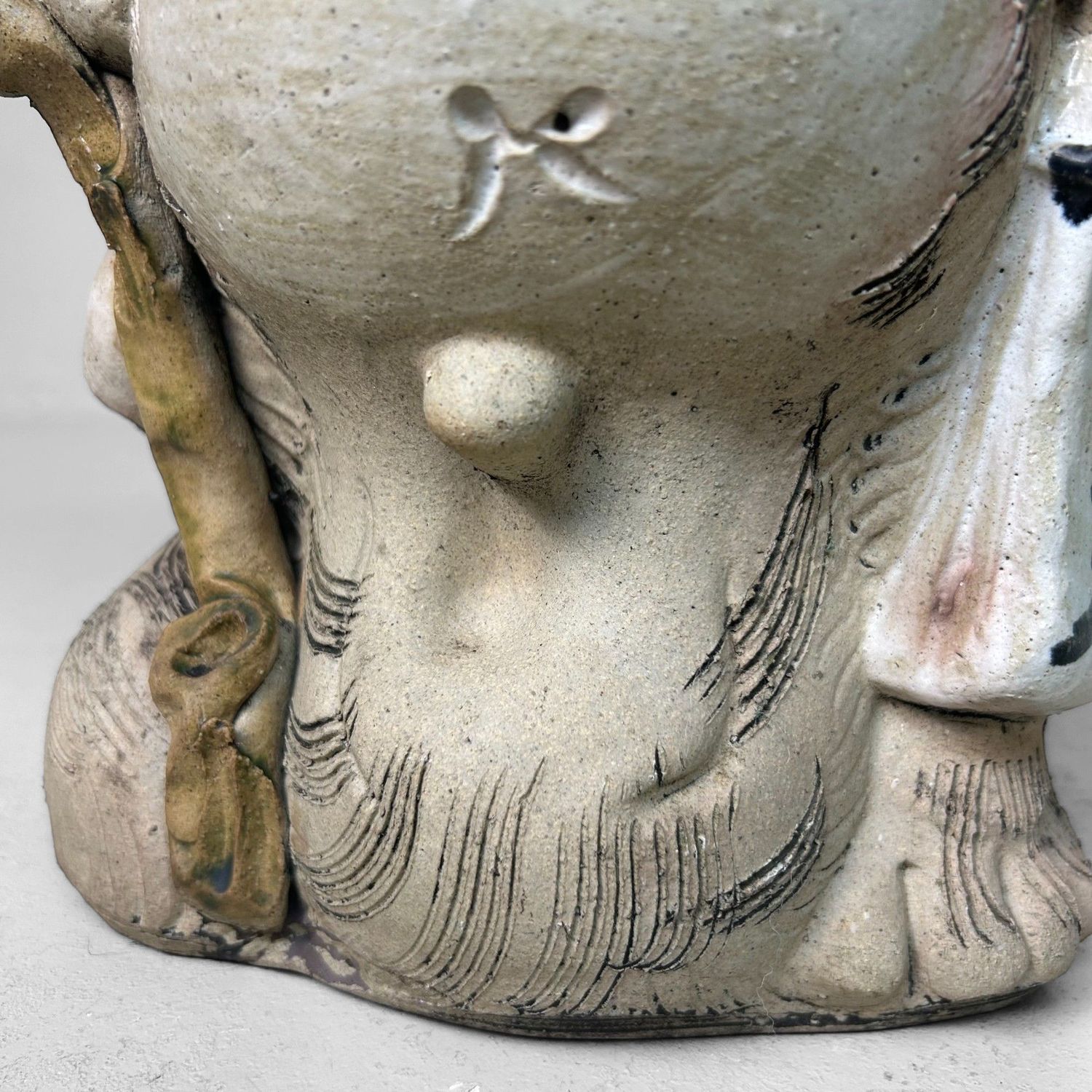 Tanuki Sculpture – Shigaraki Ceramics – Japan, 1950s