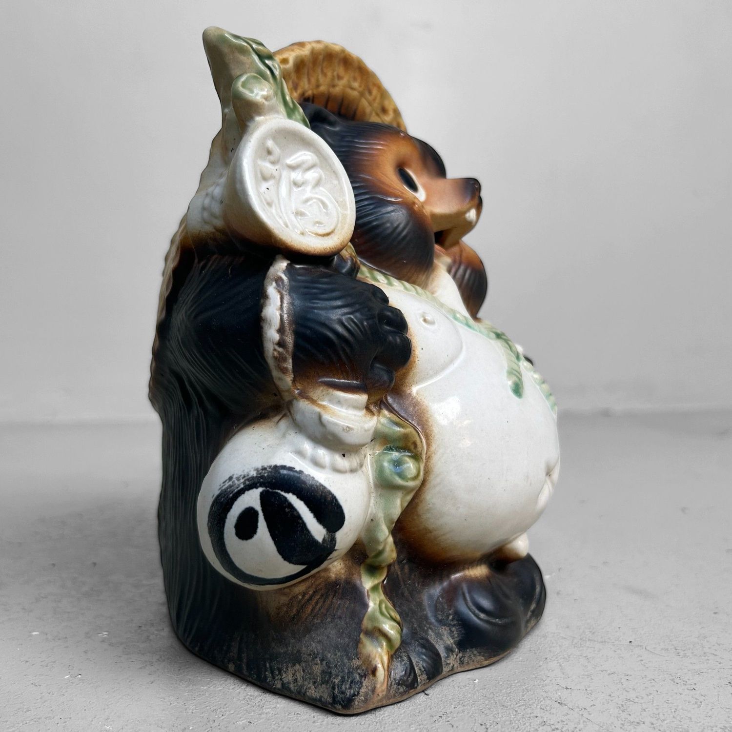 Vintage Japanse Tanuki, Shigaraki, 1980