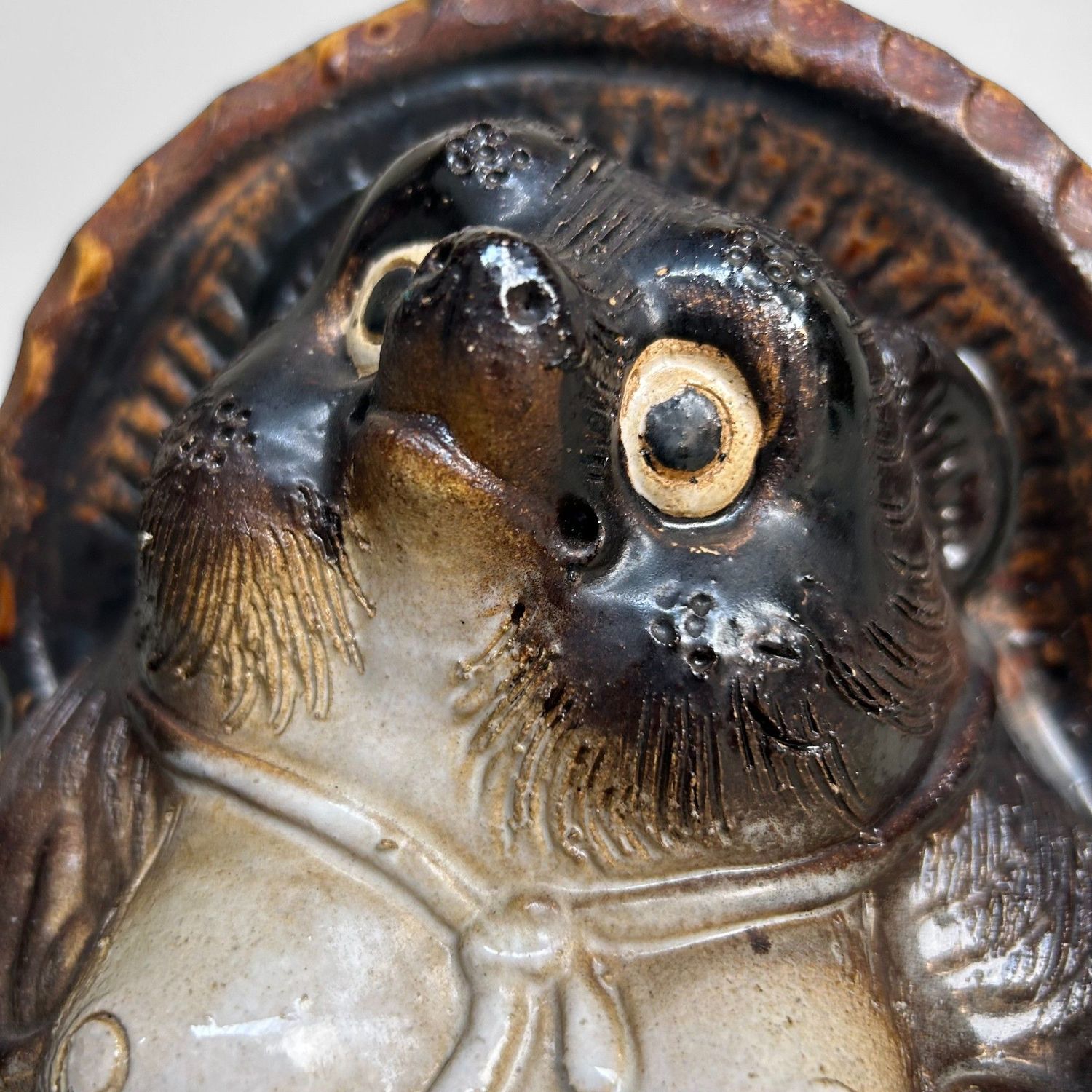 Decorative Tanuki Statue – Shigaraki Ware, ca. 1970, Japan