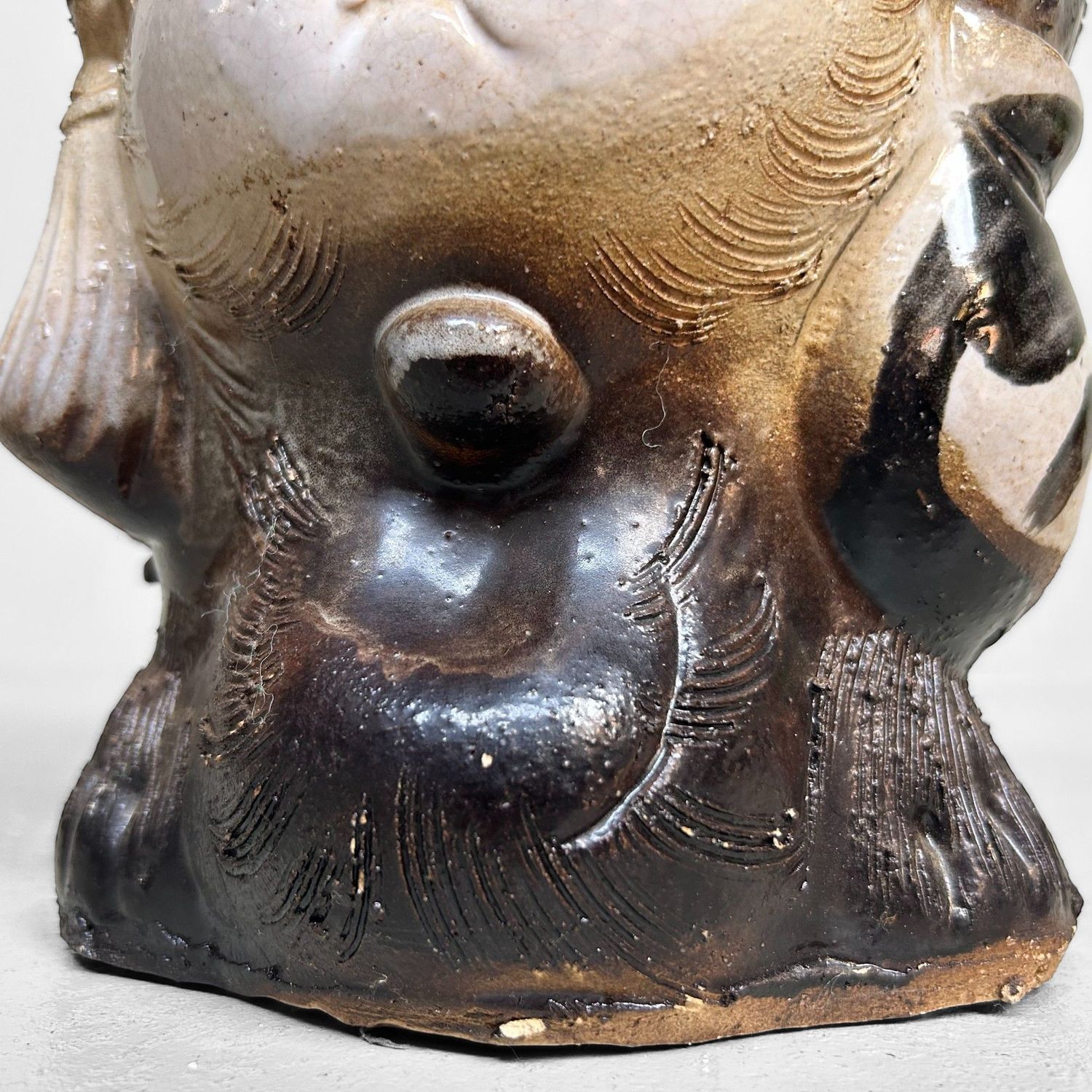Decorative Tanuki Statue – Shigaraki Ware, ca. 1970, Japan