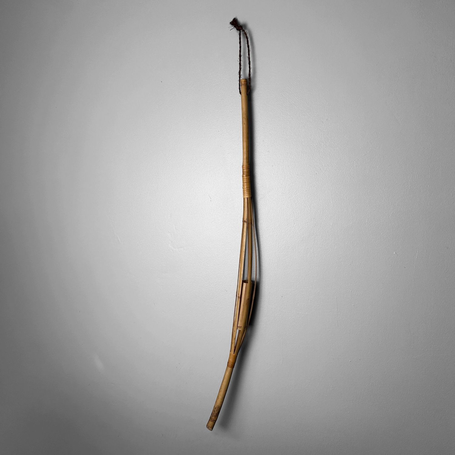 Japanse Vintage Bamboe Ikebana Hanger, ca. 1970s