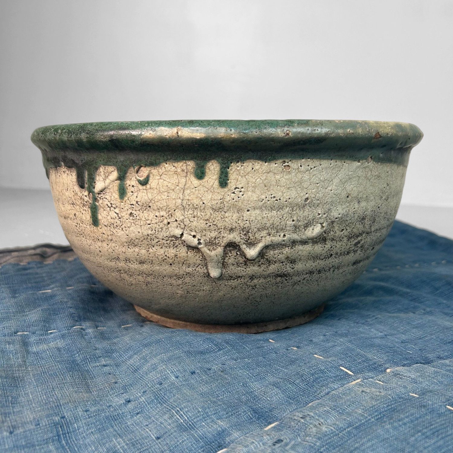 Organic Ceramic Bowl, Wabi-Sabi Aesthetic, Japan, 1930