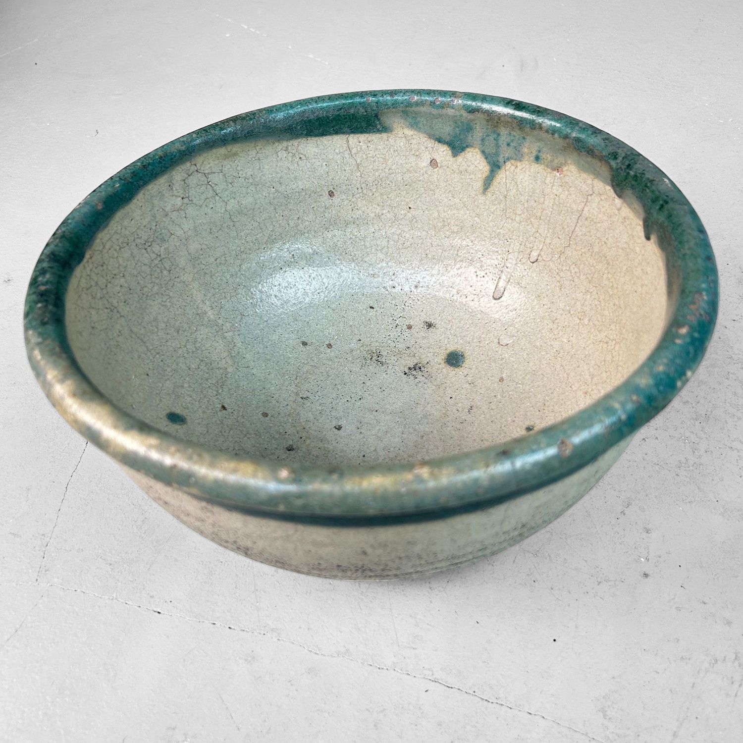Organic Ceramic Bowl, Wabi-Sabi Aesthetic, Japan, 1930