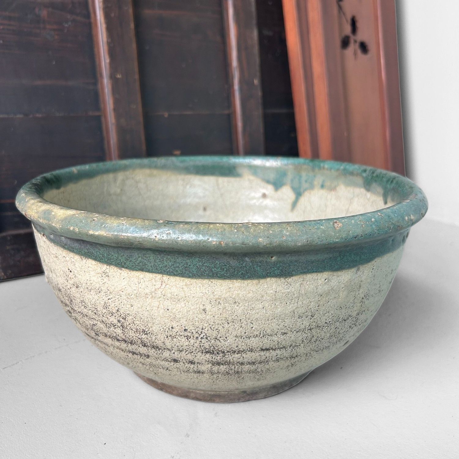 Organic Ceramic Bowl, Wabi-Sabi Aesthetic, Japan, 1930