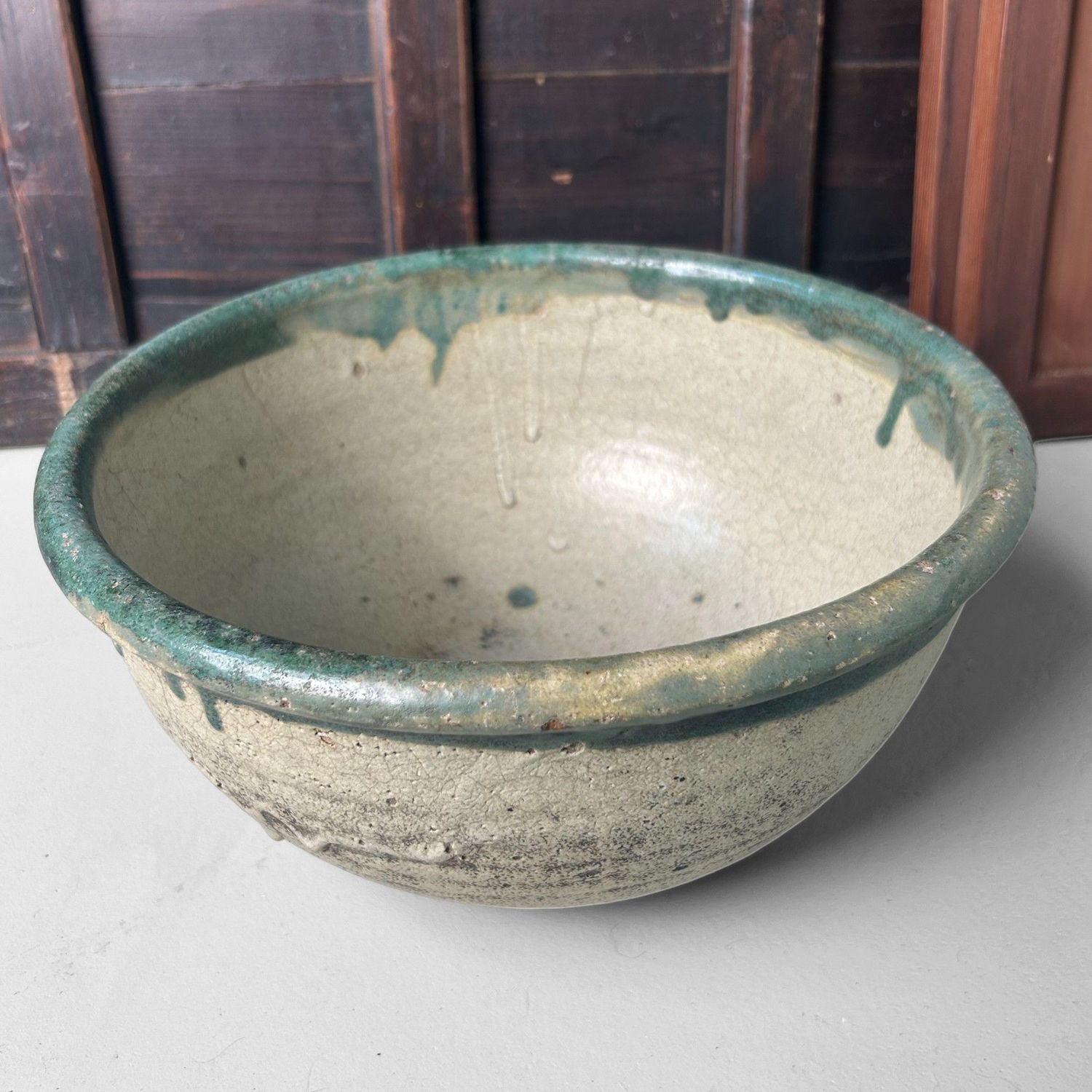 Organic Ceramic Bowl, Wabi-Sabi Aesthetic, Japan, 1930