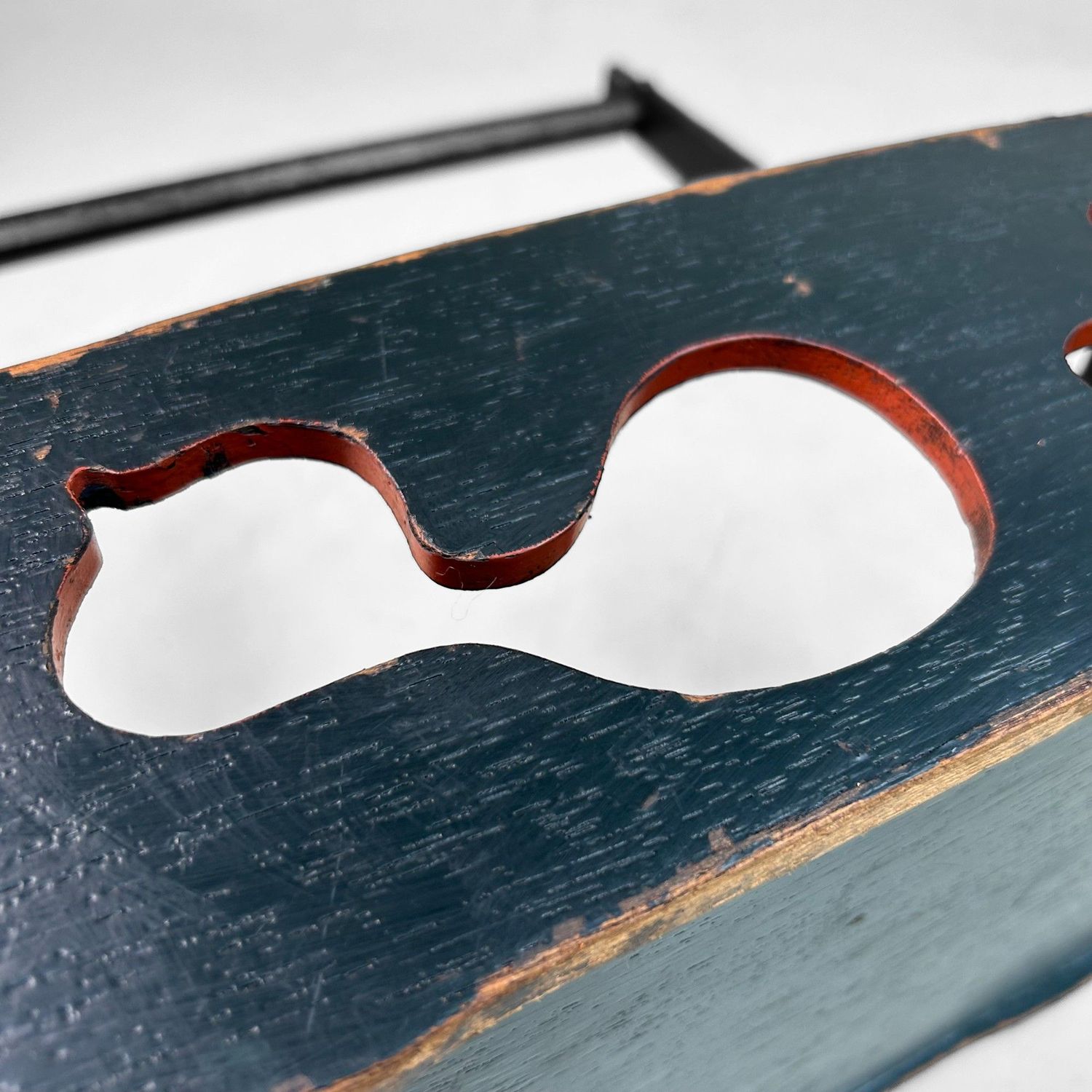 Japanese Wooden Basket with Gourd Motif, 1930