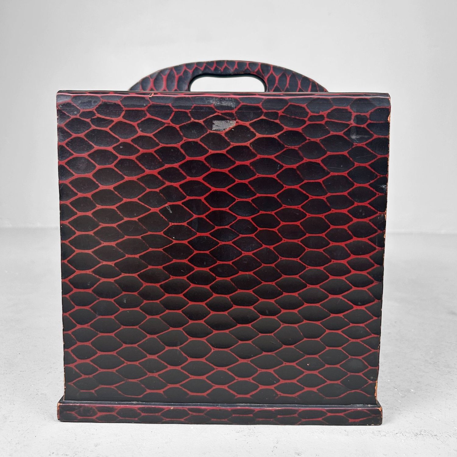 Vintage Kamakura-bori Haribako, Japans Juwelenkastje, Japan, jaren '70