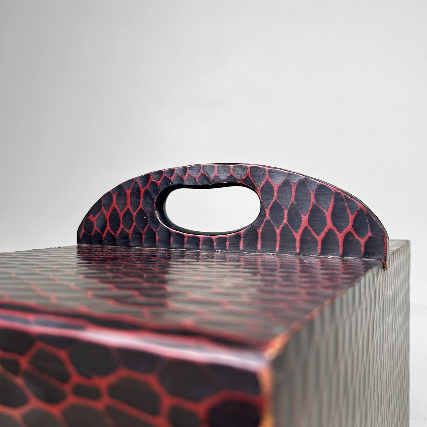 Vintage Kamakura-bori Haribako, Japans Juwelenkastje, Japan, jaren '70