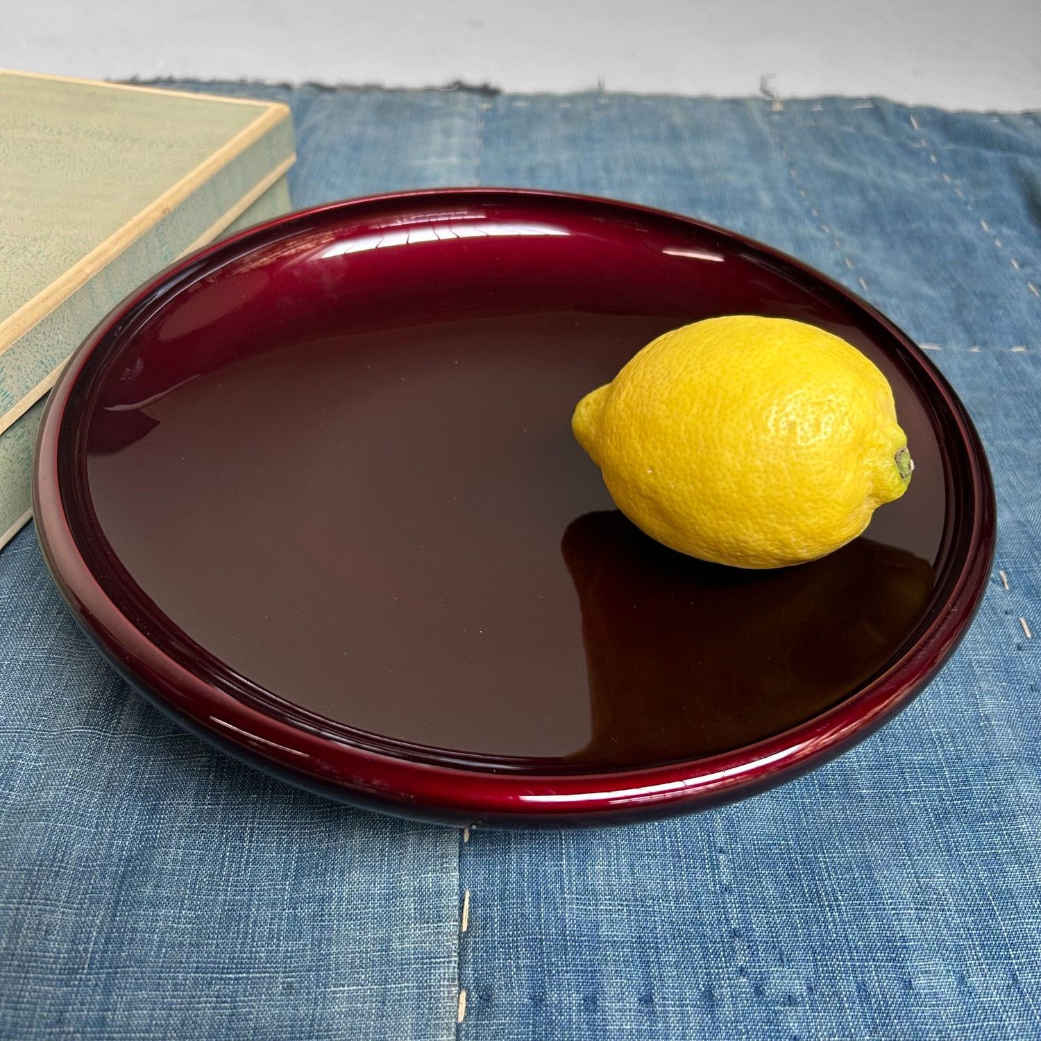 Tamamushi-nuri, Wooden Lacquerware Dish, Japan, 1970
