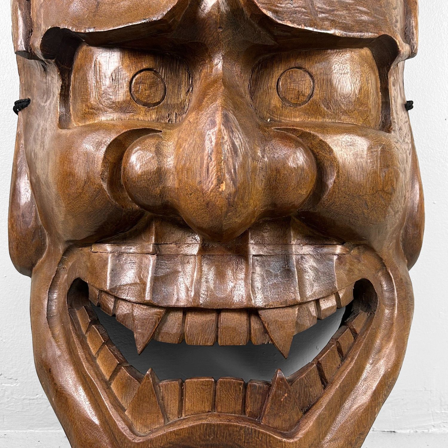 Groot Japans Houten Hannya-masker, jaren 50