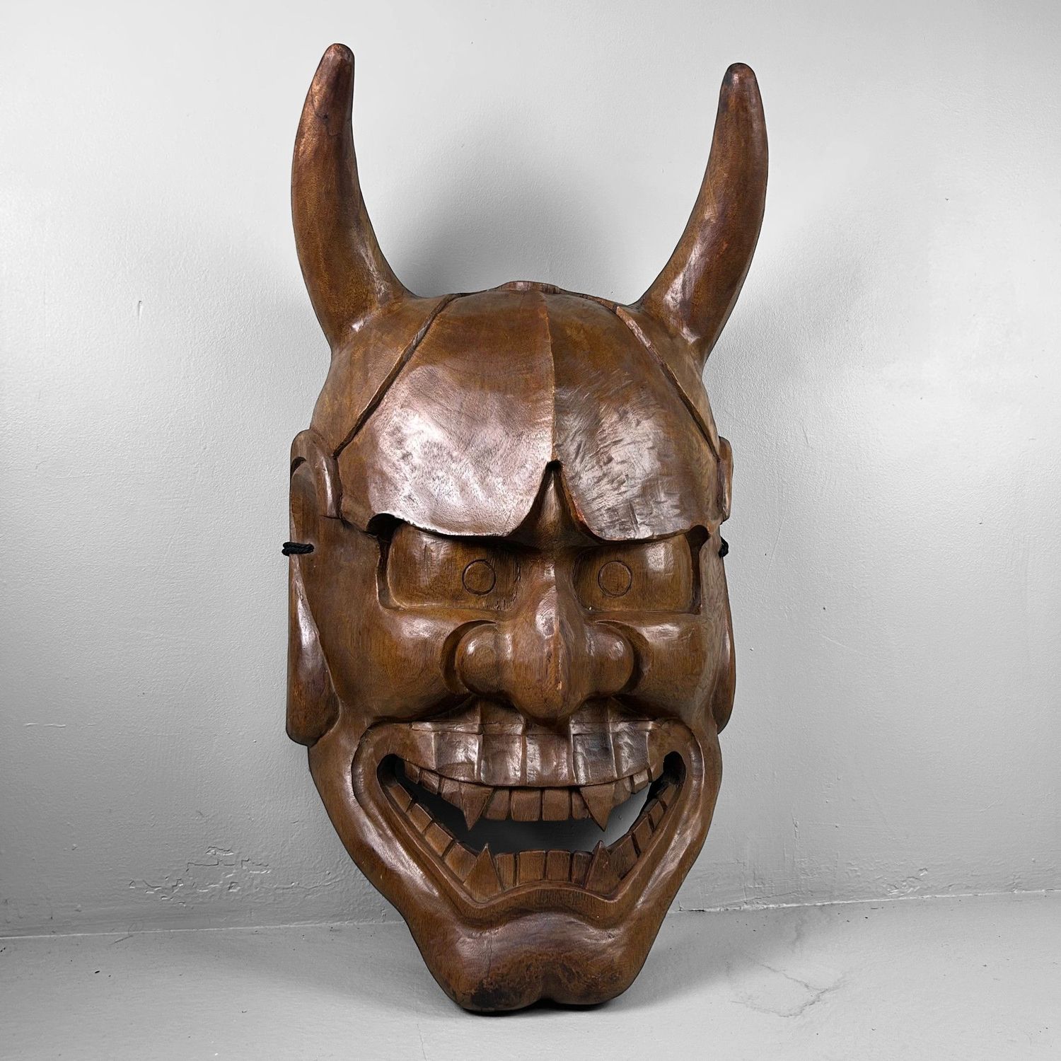 Groot Japans Houten Hannya-masker, jaren 50